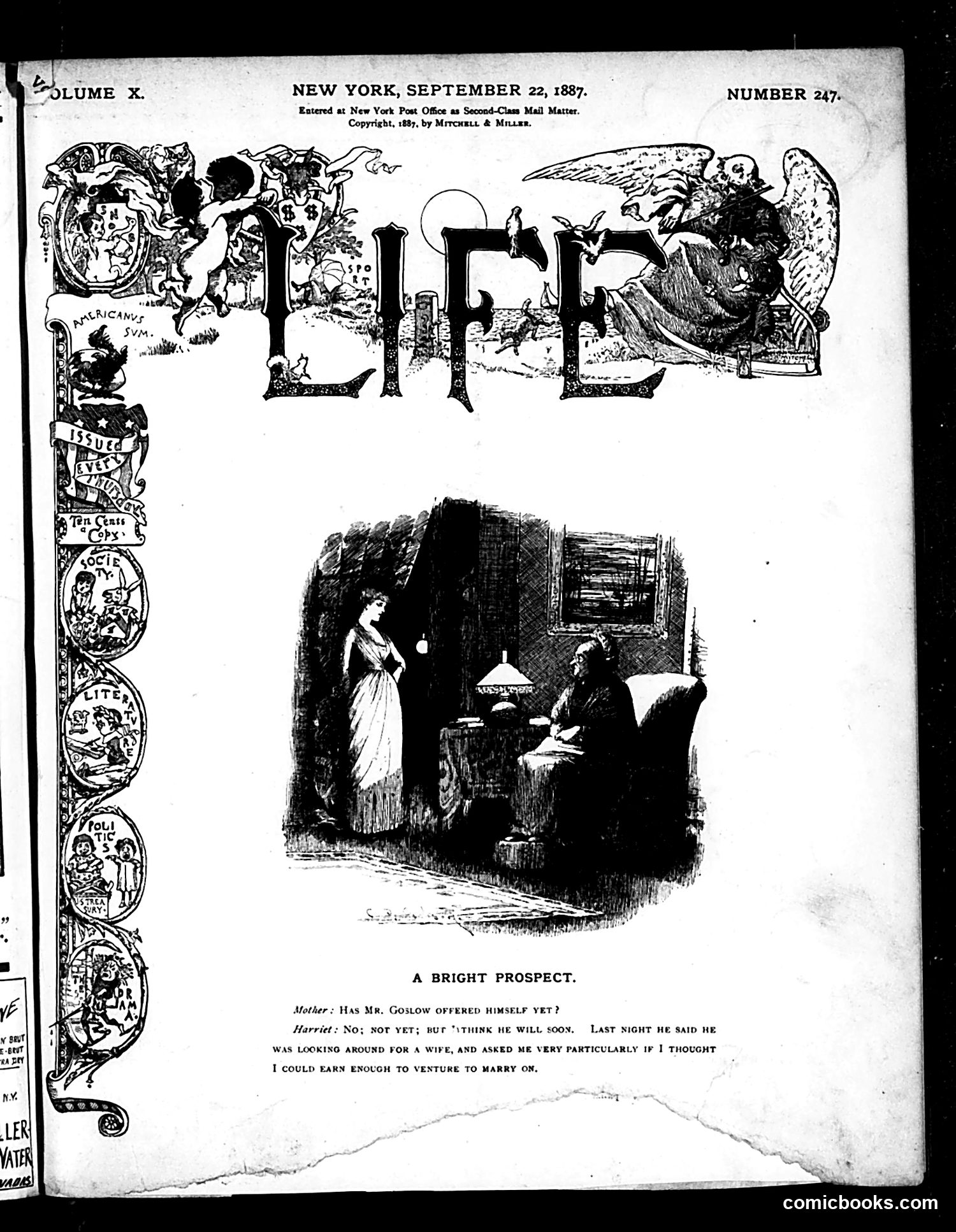 Life — September 22, 1887