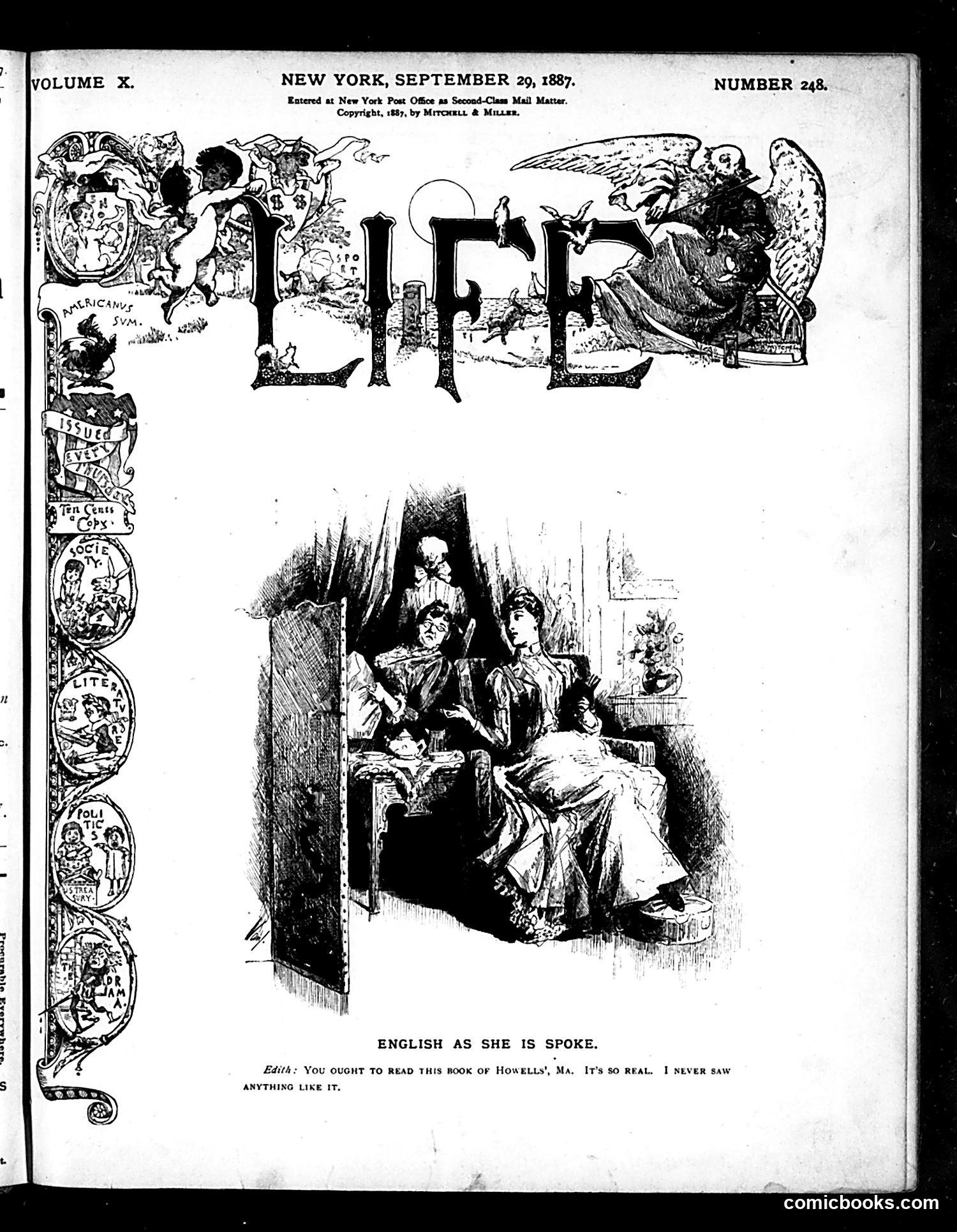 Life — September 29, 1887
