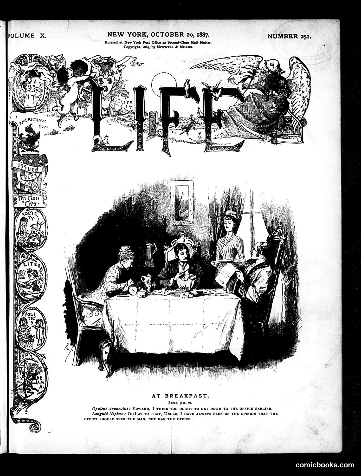 Life — October 20, 1887