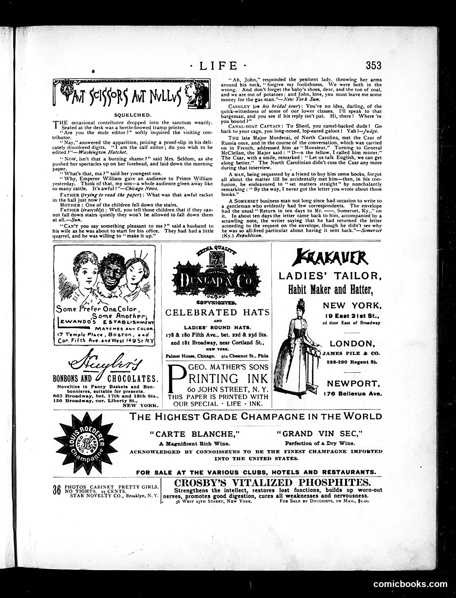 Life — December 15, 1887 — page 13 of 16