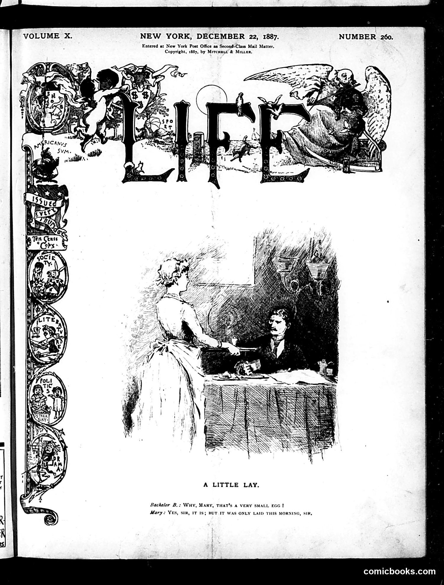 Life — December 22, 1887