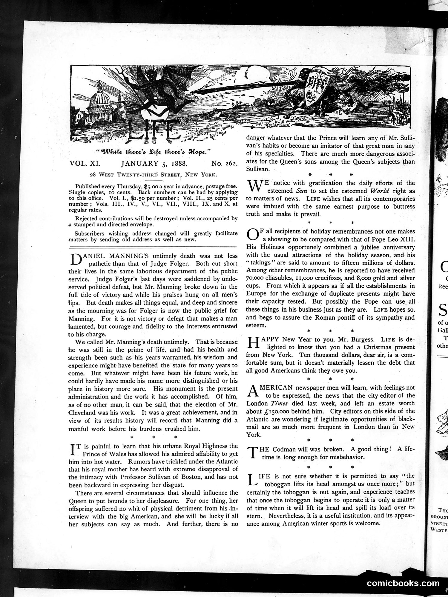 Life — January 5, 1888 — page 2 of 16