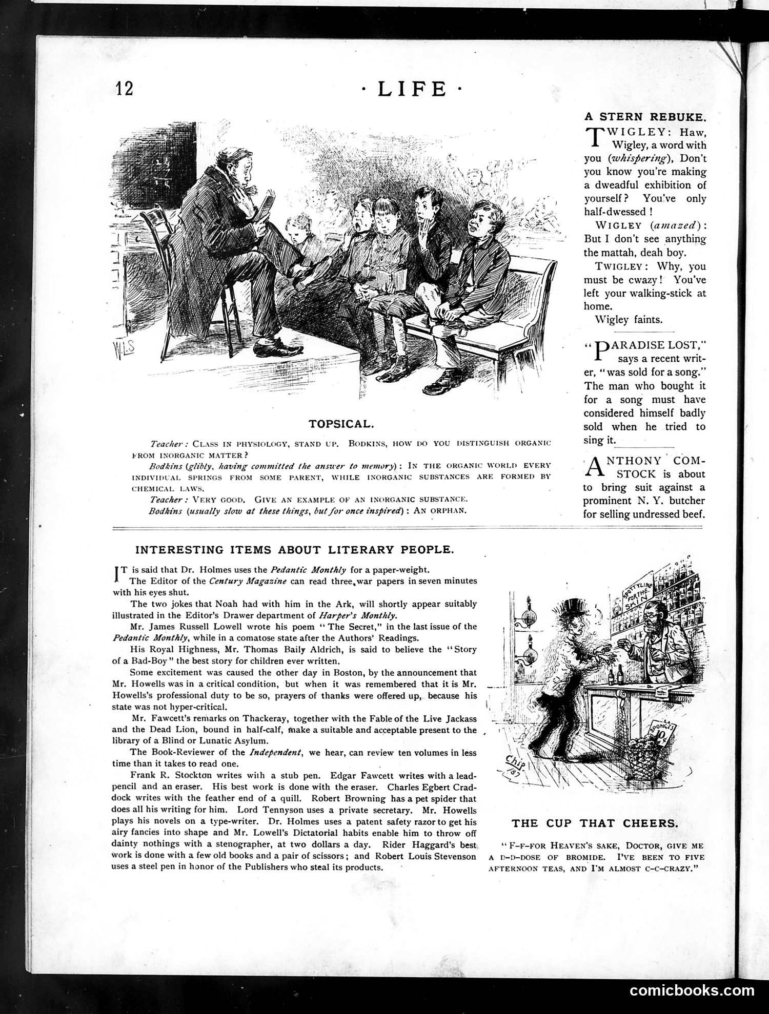 Life — January 5, 1888 — page 12 of 16