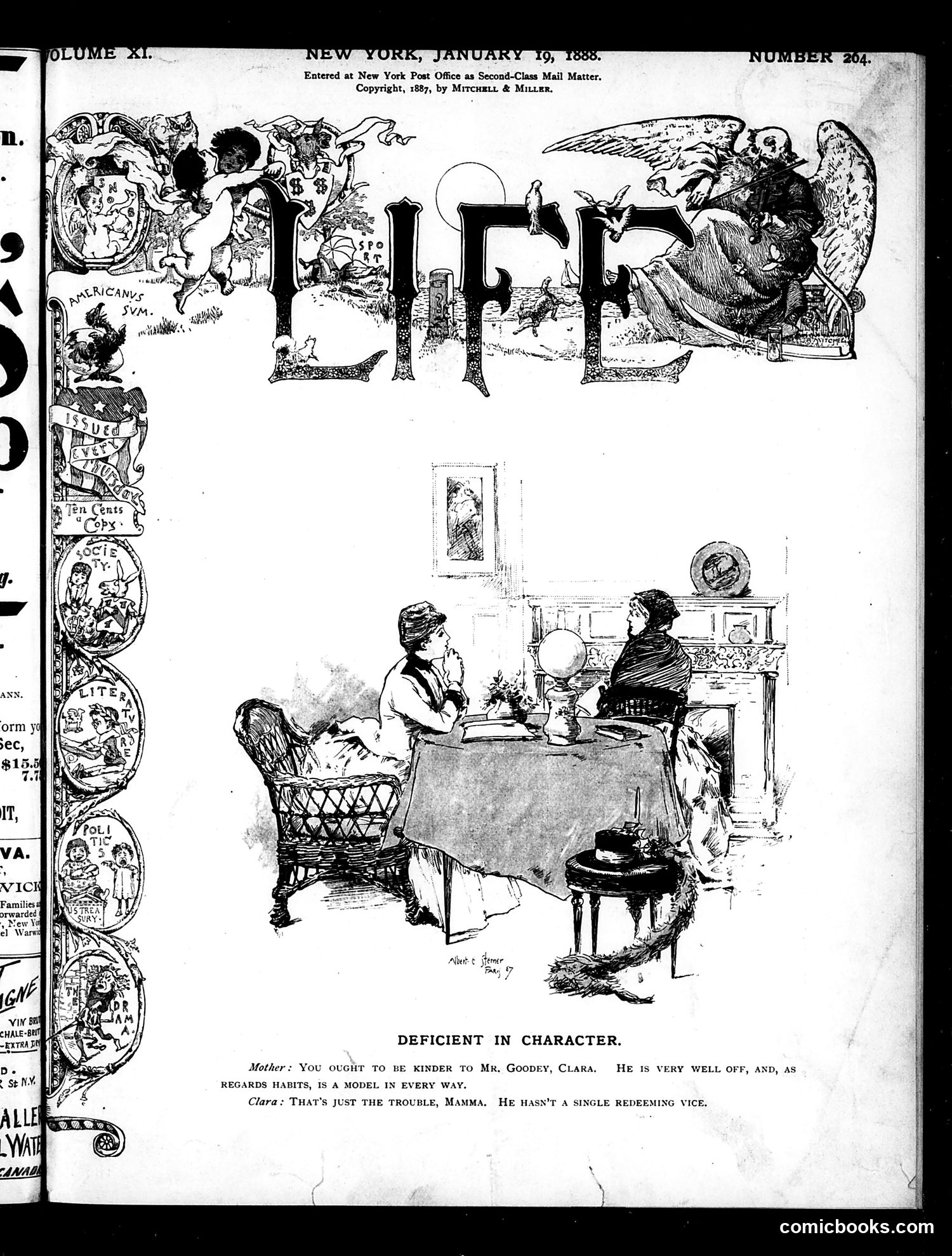 Life — January 19, 1888