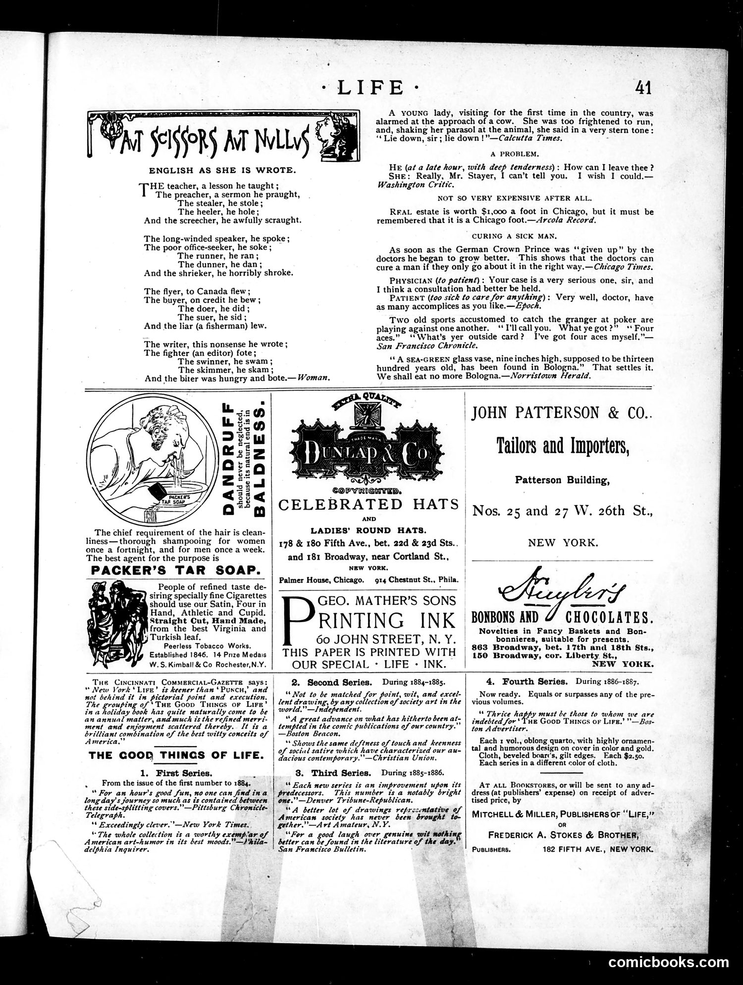 Life — January 19, 1888 — page 13 of 16