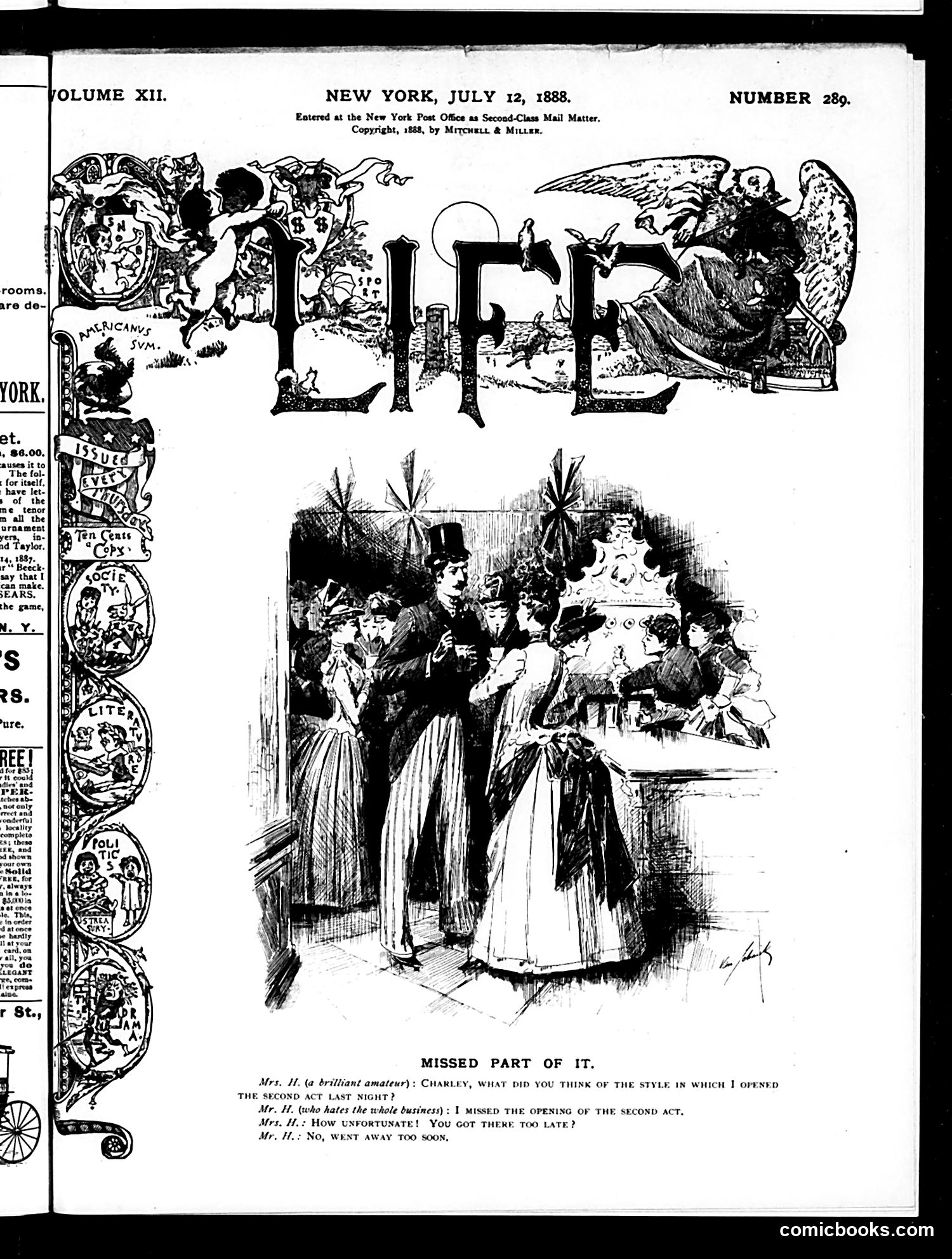 Life — July 12, 1888