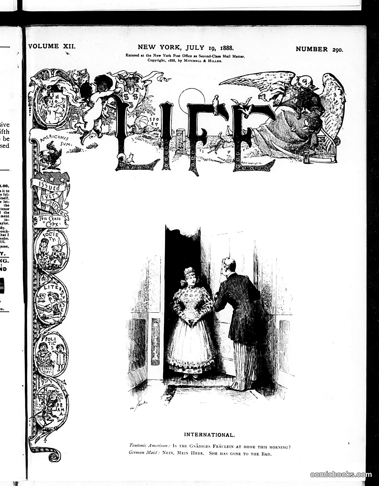 Life — July 19, 1888
