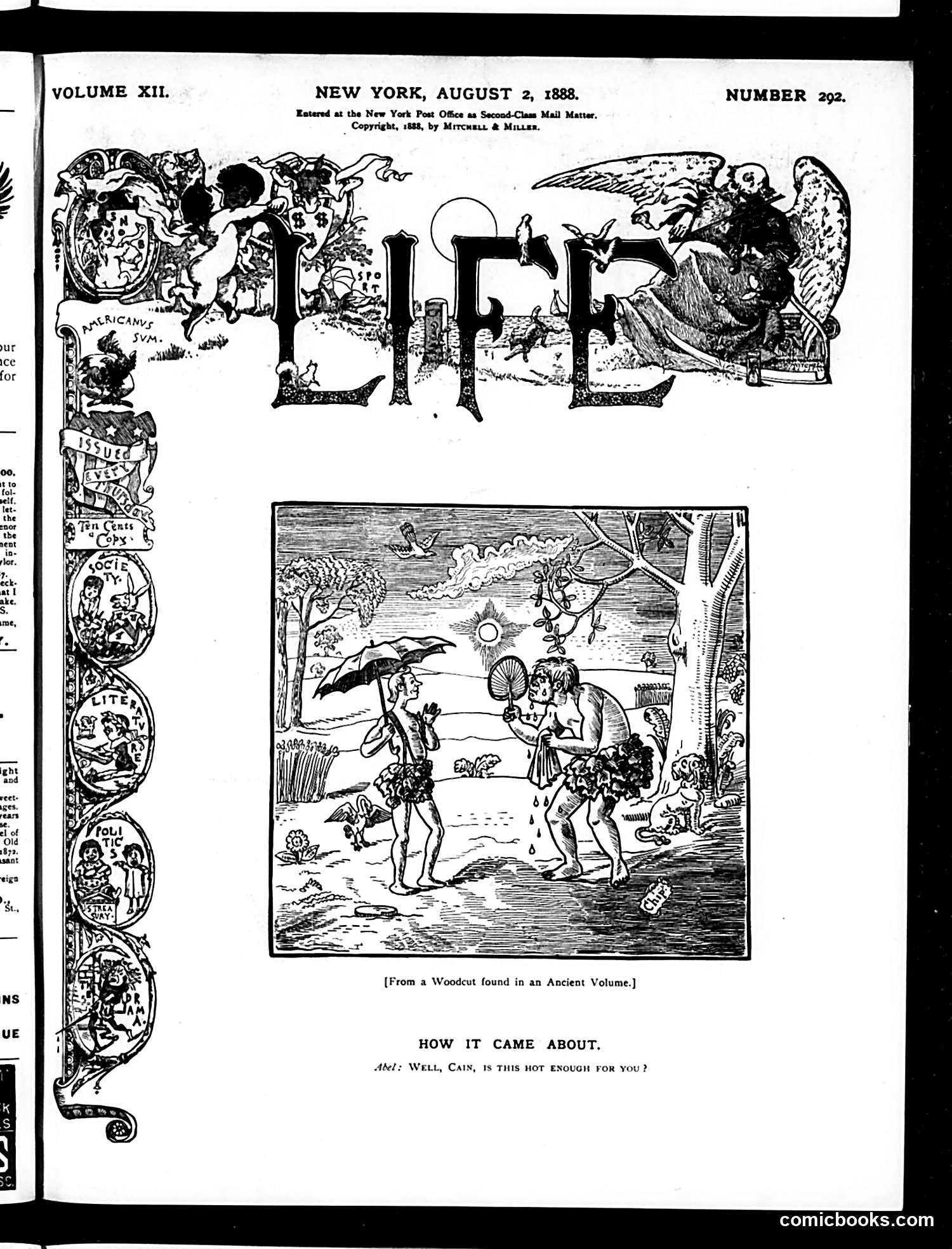 Life — August 2, 1888