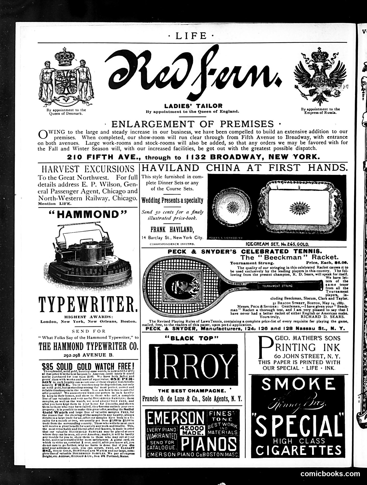Life — August 9, 1888 — page 14 of 14
