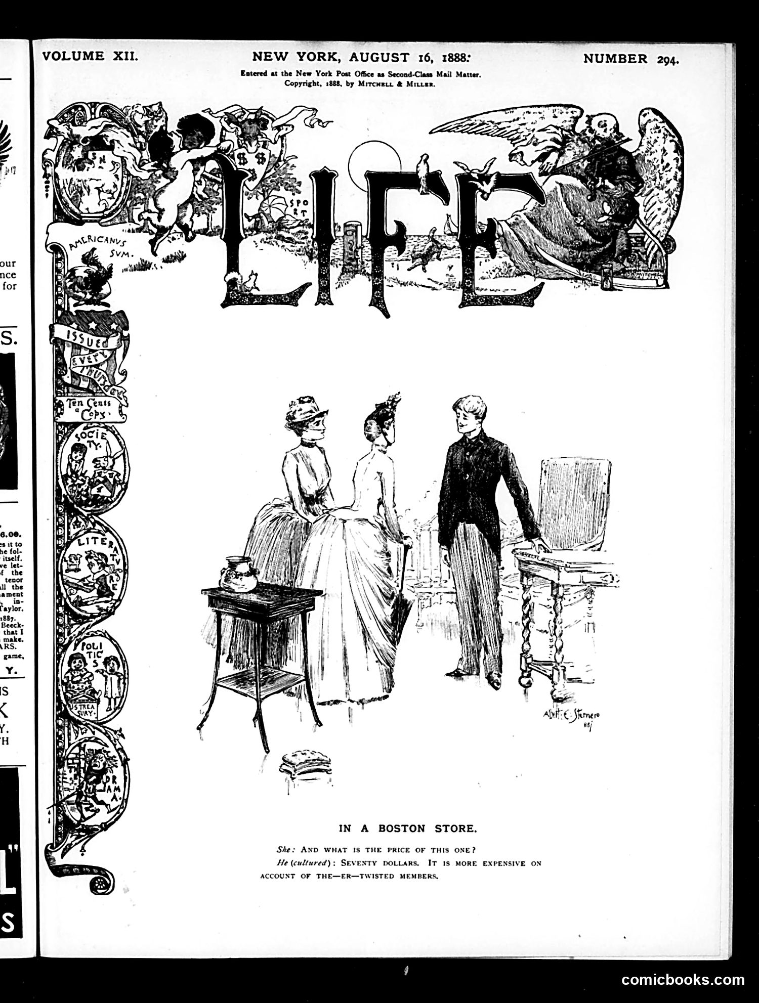 Life — August 16, 1888