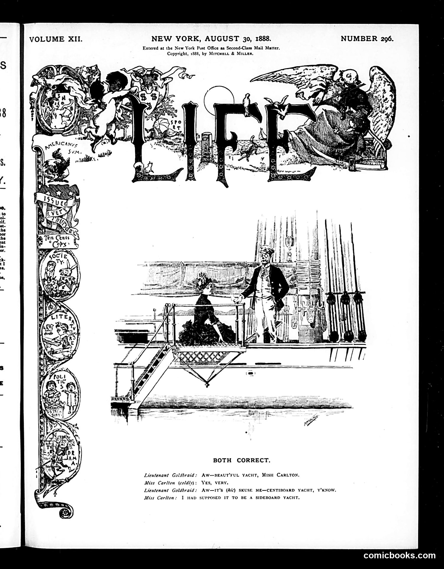 Life — August 30, 1888