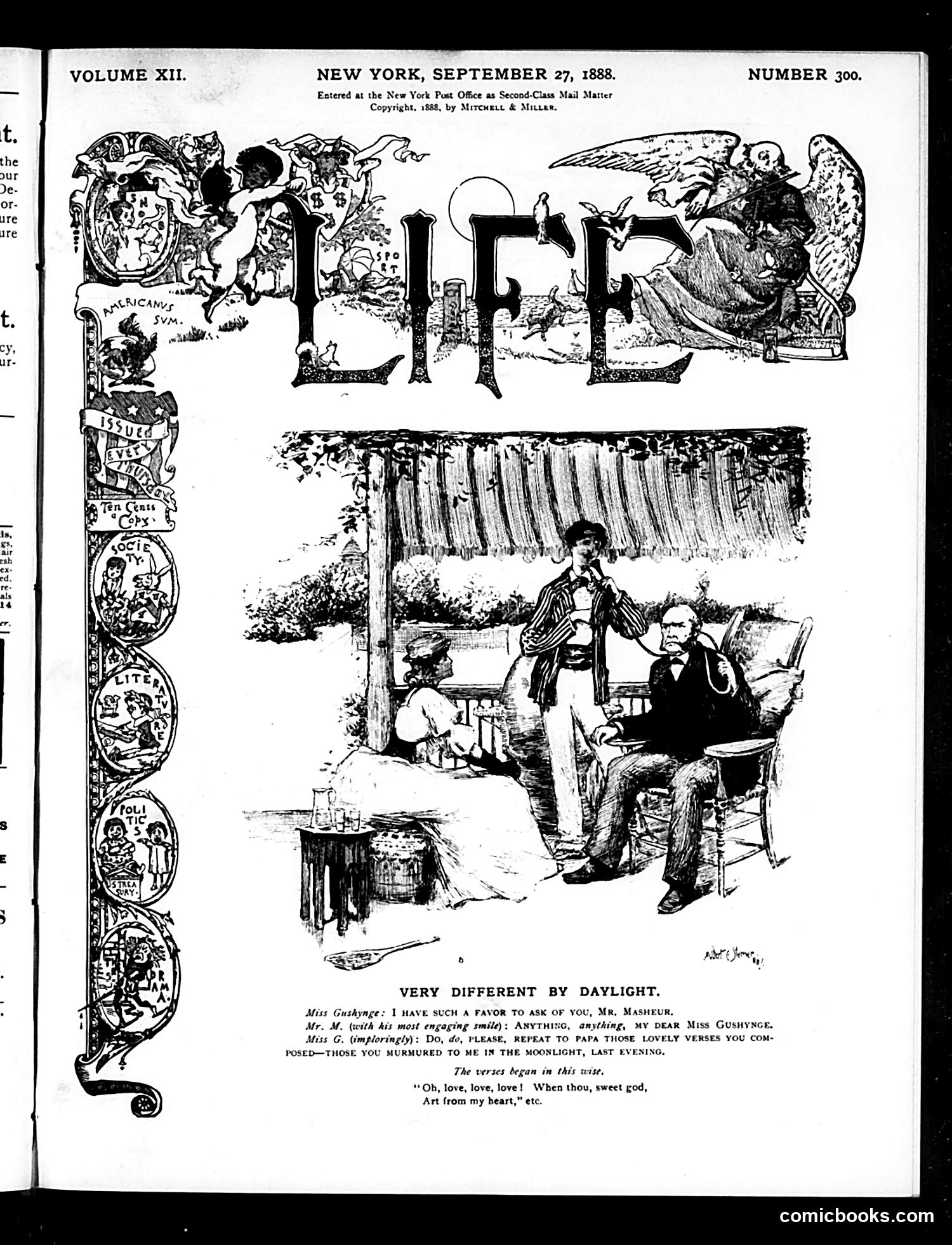 Life — September 27, 1888