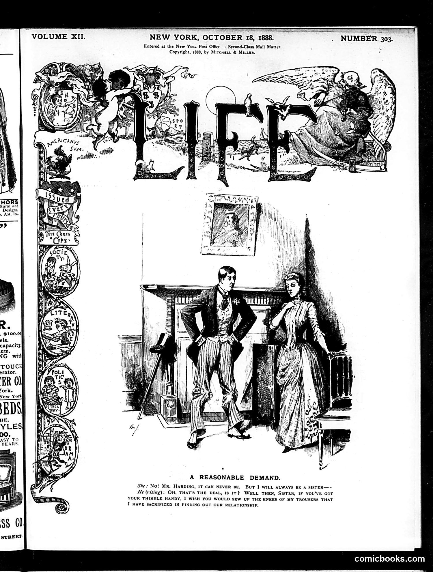 Life — October 18, 1888