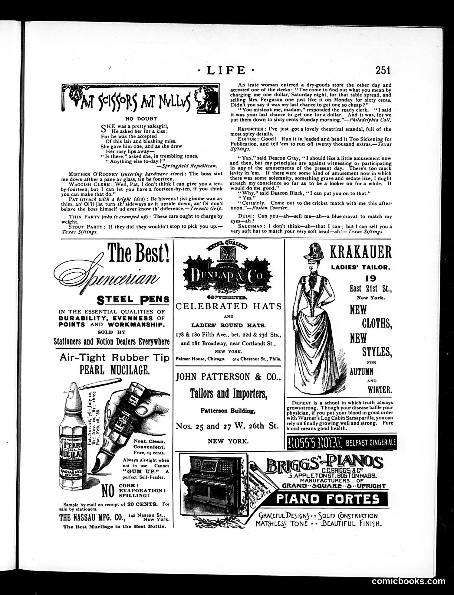 Life — November 1, 1888 — page 13 of 14