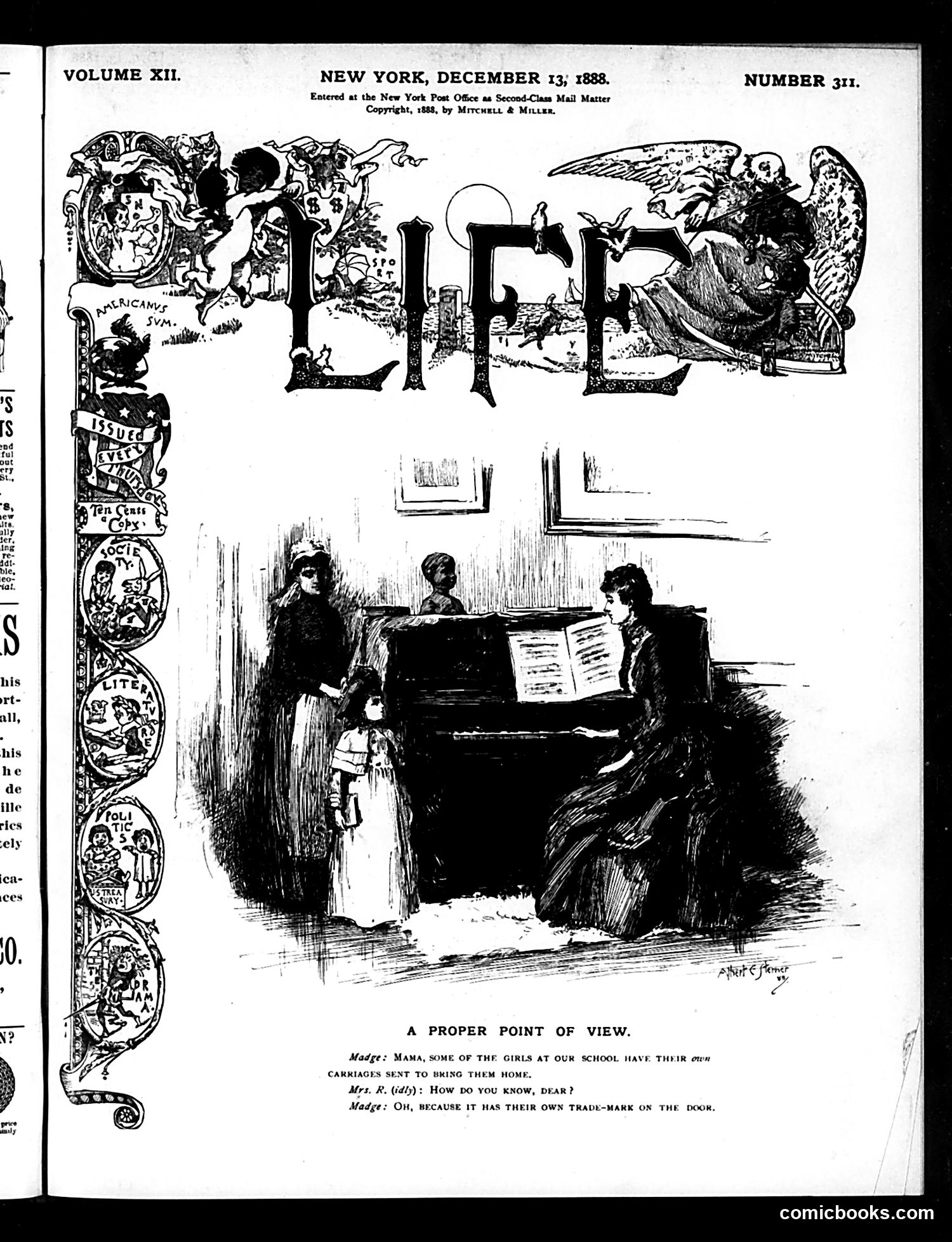 Life — December 13, 1888
