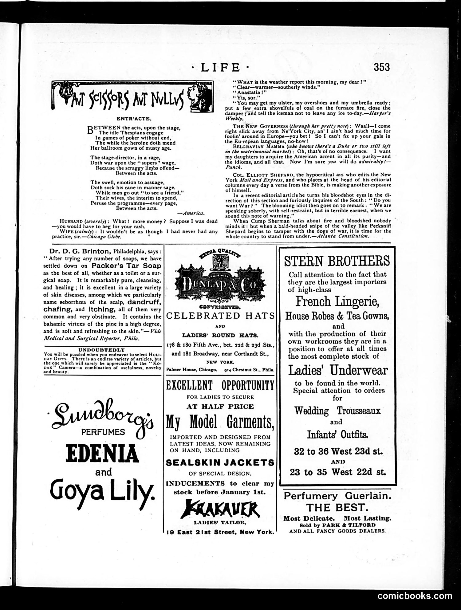 Life — December 20, 1888 — page 13 of 14
