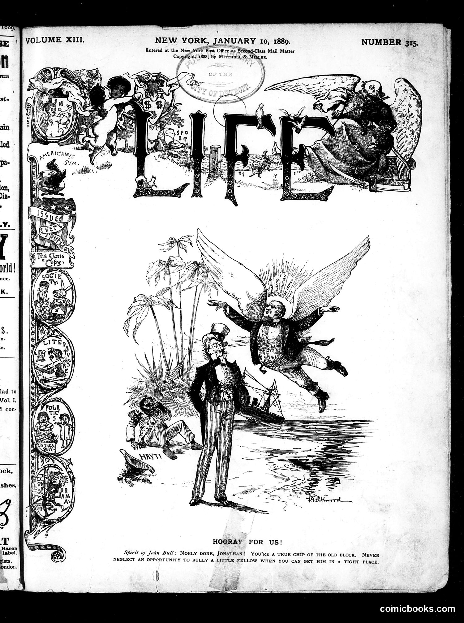 Life — January 10, 1889