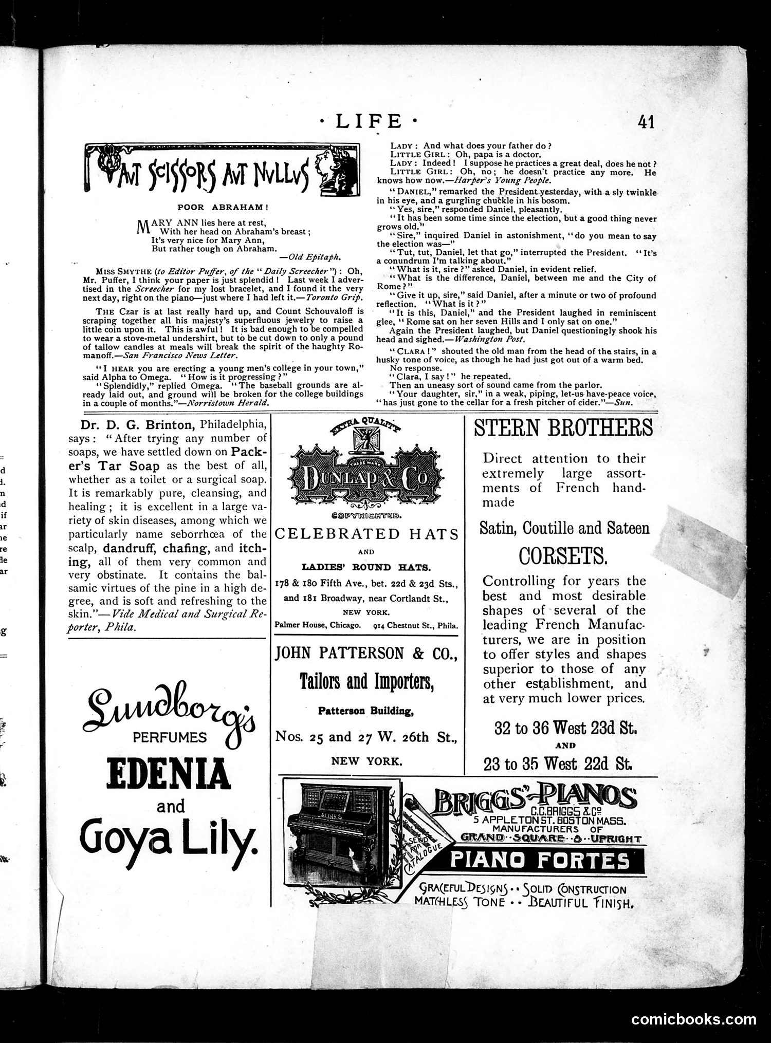 Life — January 17, 1889 — page 13 of 16