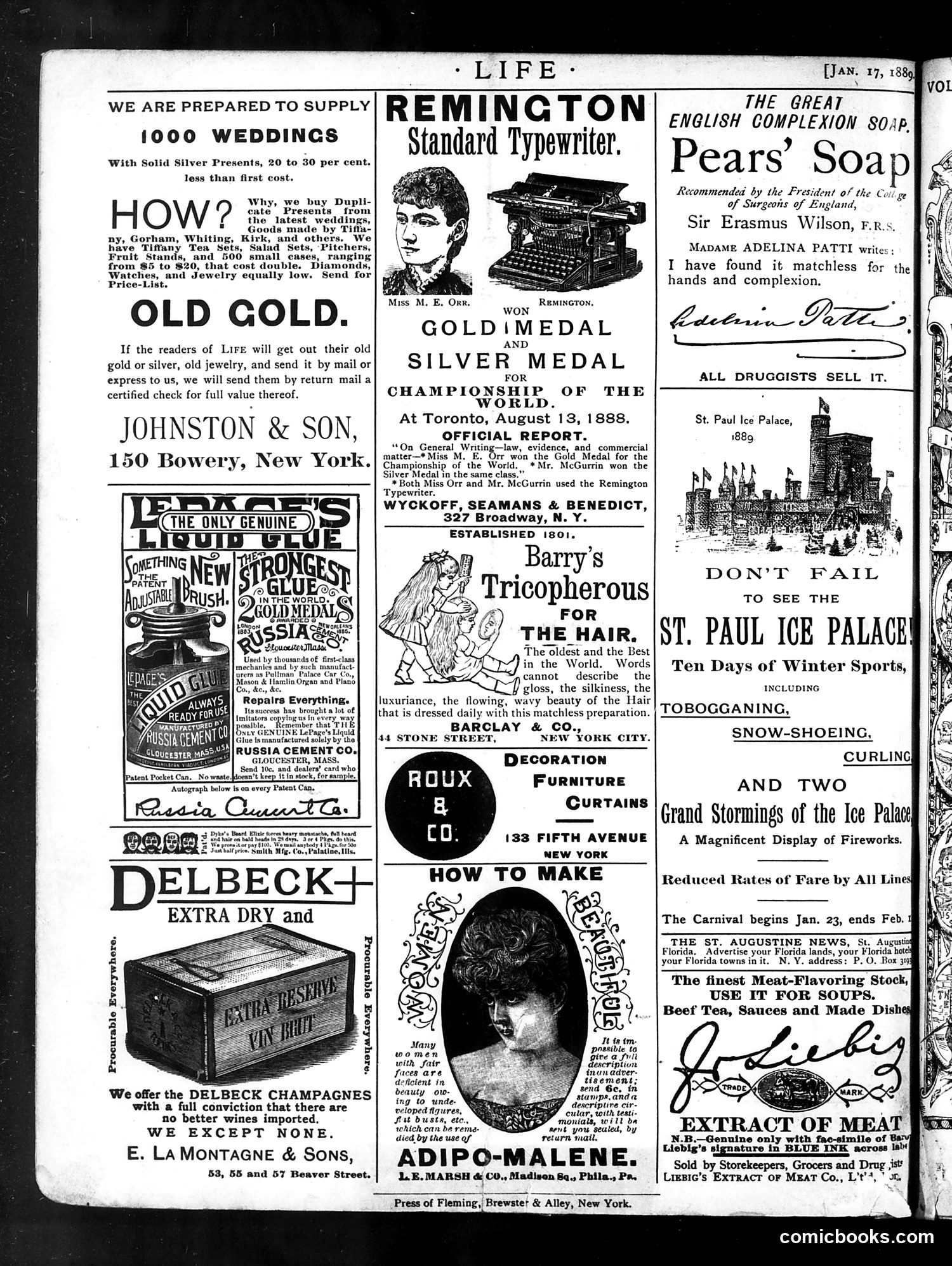 Life — January 17, 1889 — page 16 of 16