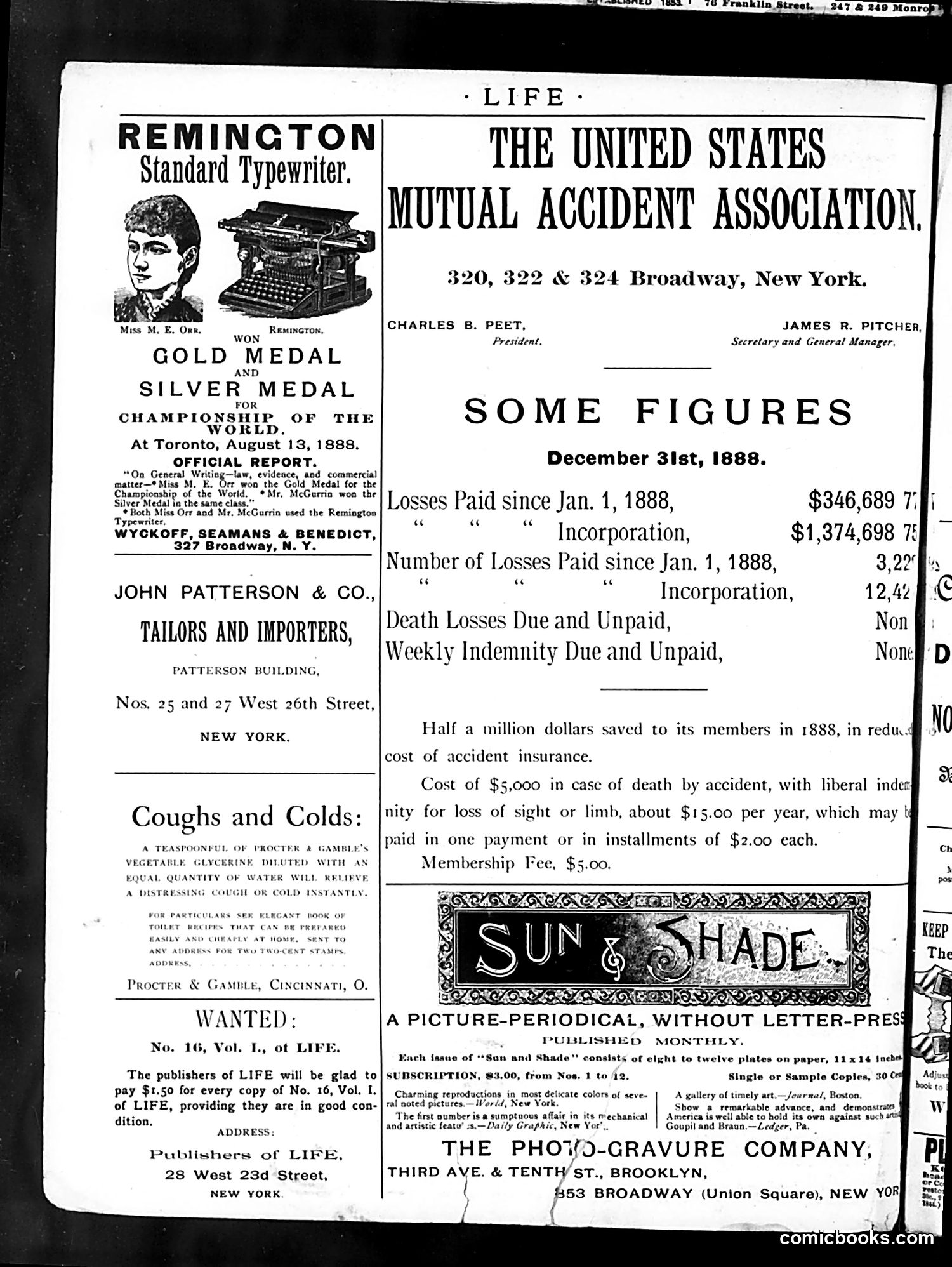 Life — January 31, 1889 — page 16 of 18