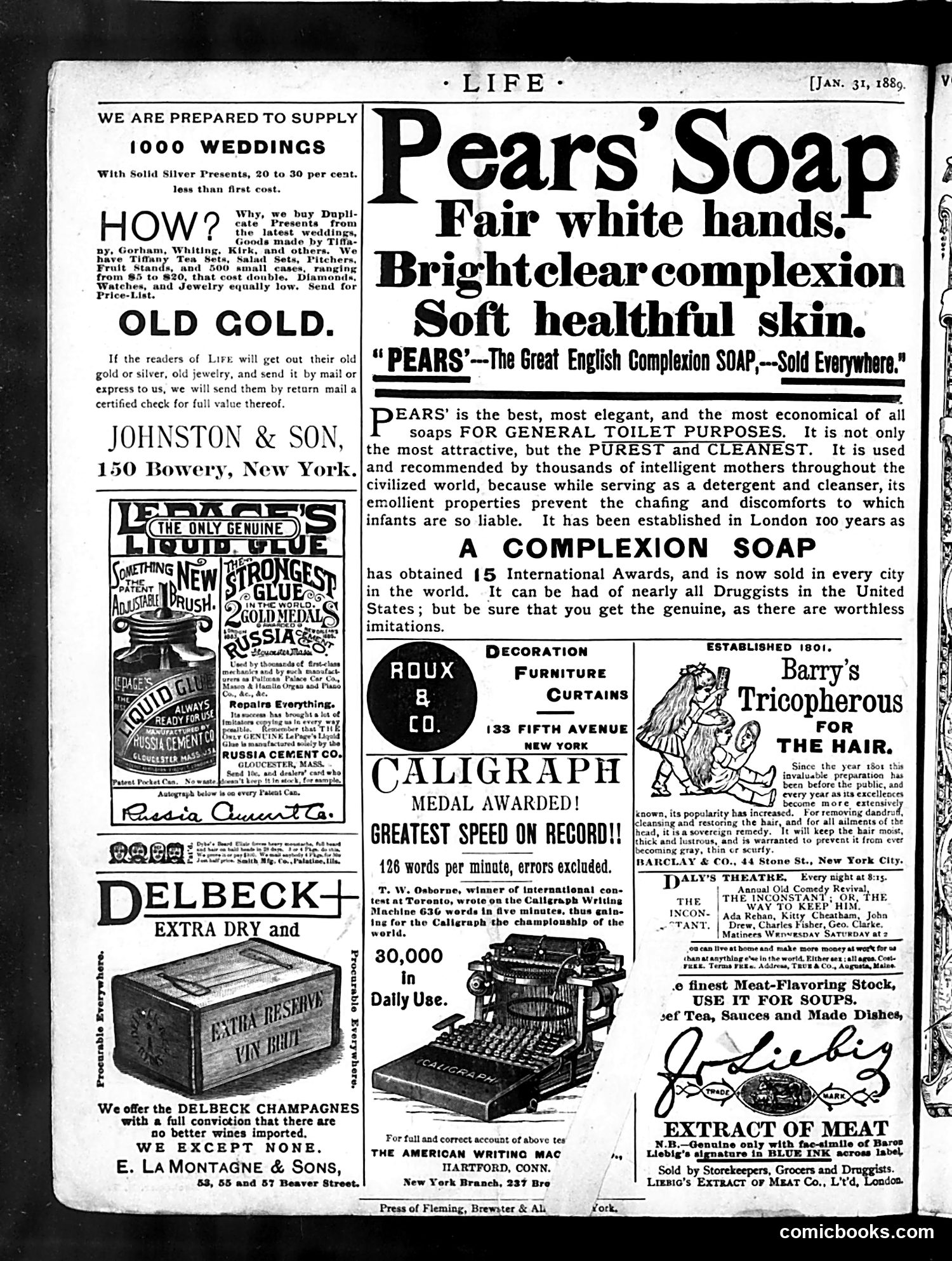 Life — January 31, 1889 — page 18 of 18