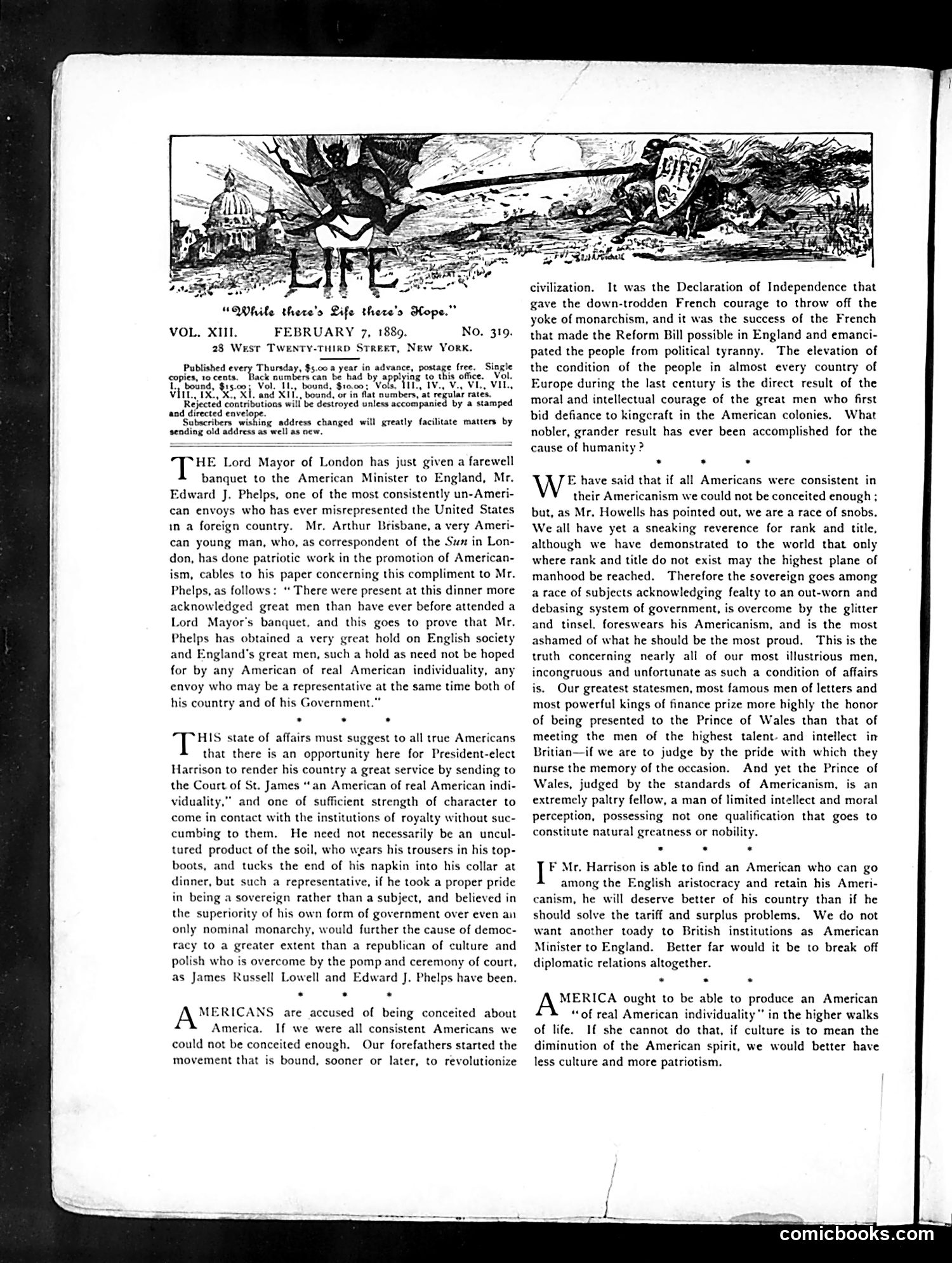 Life — February 7, 1889 — page 2 of 16