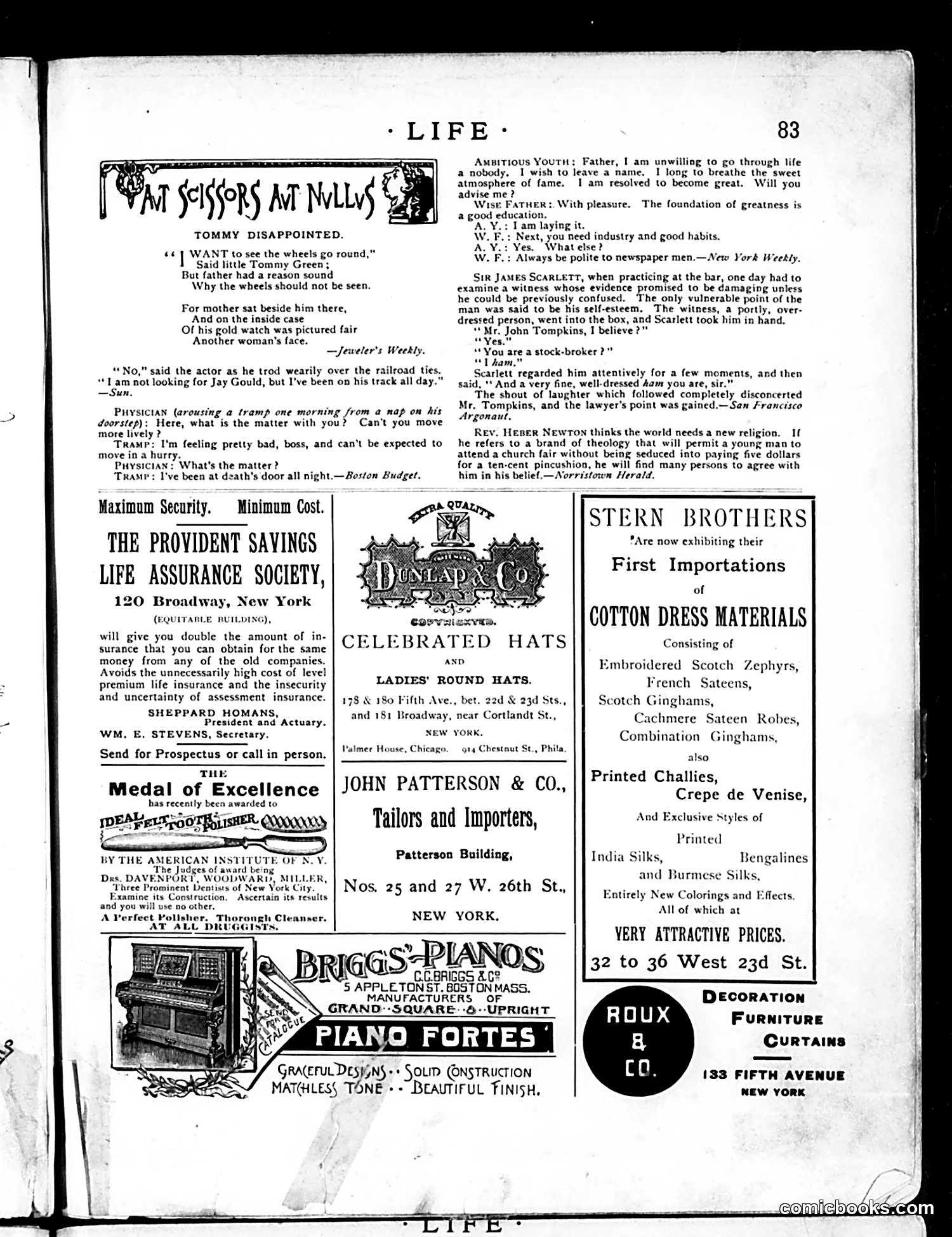 Life — February 7, 1889 — page 13 of 16