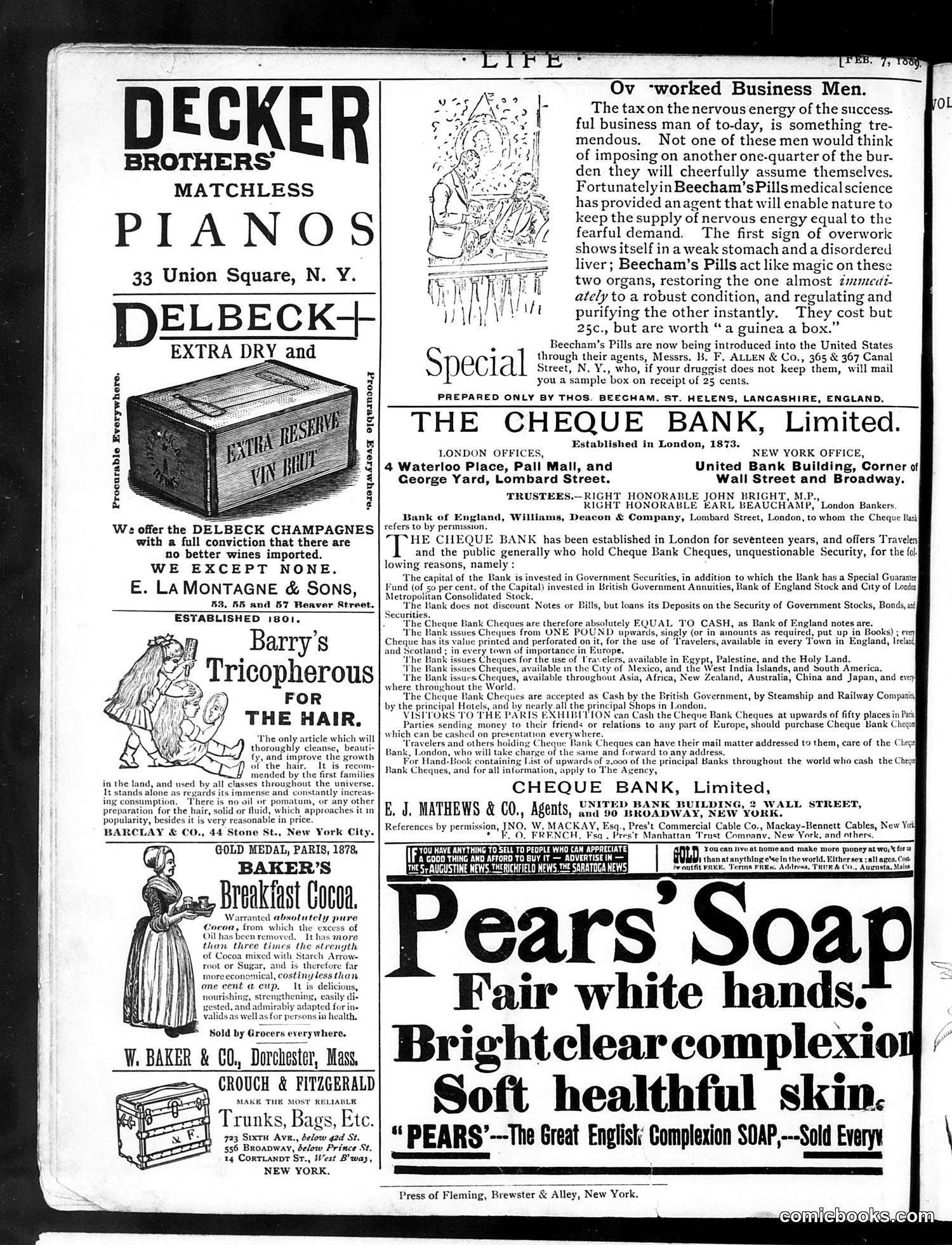 Life — February 7, 1889 — page 16 of 16