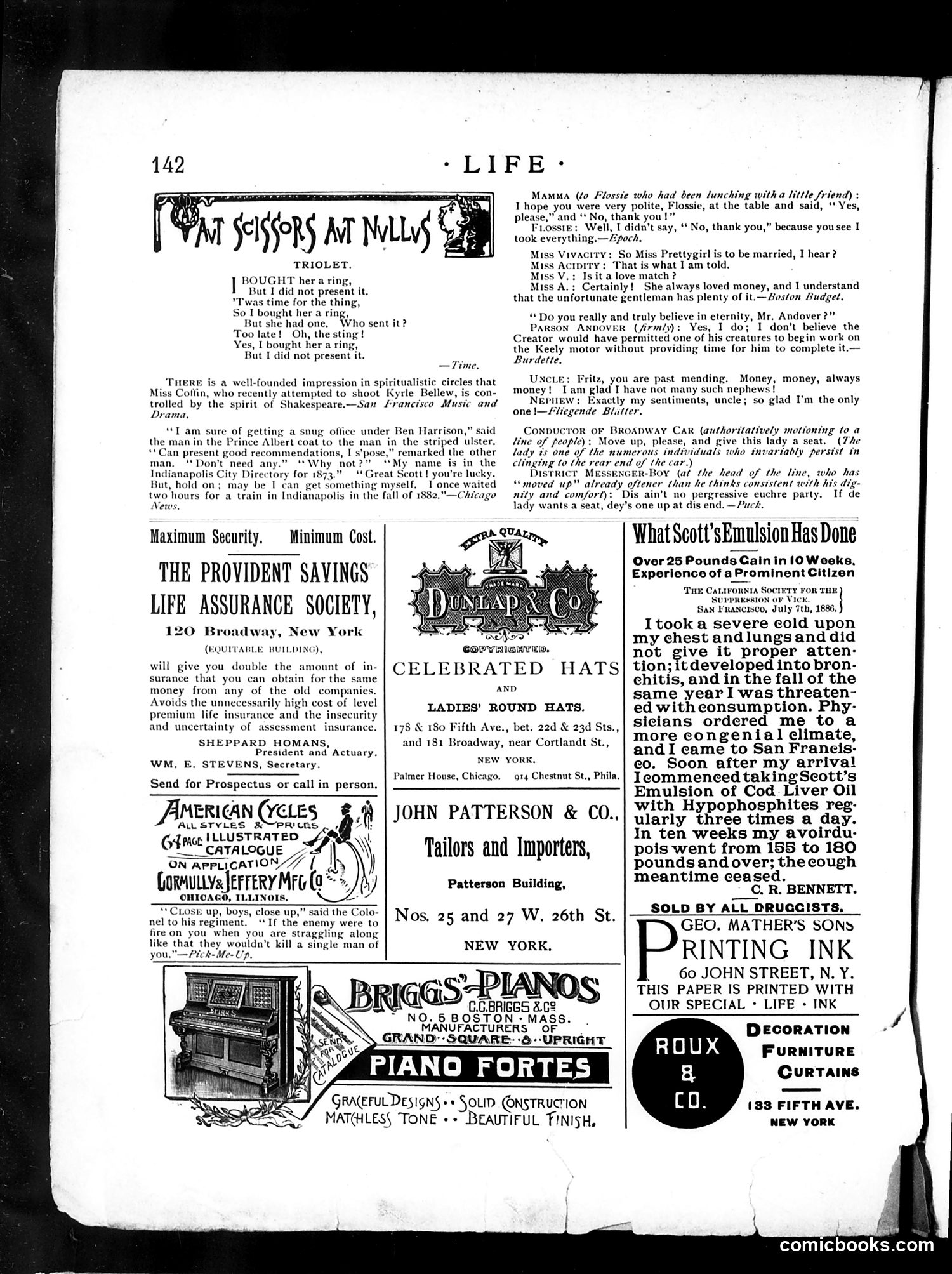 Life — March 7, 1889 — page 14 of 18