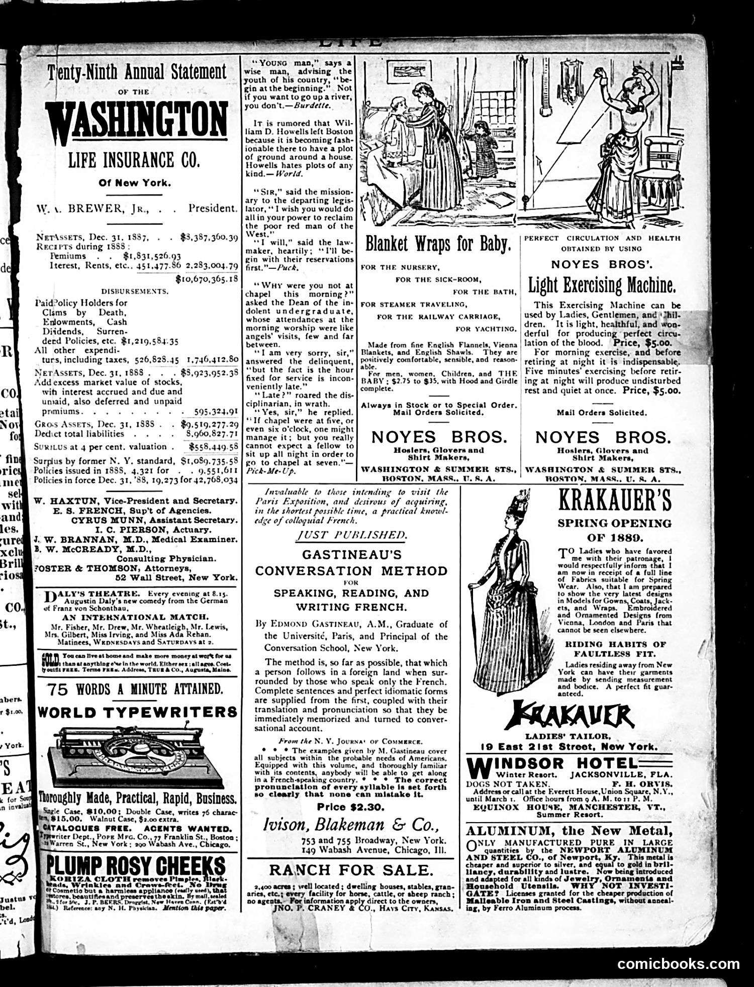 Life — March 7, 1889 — page 17 of 18