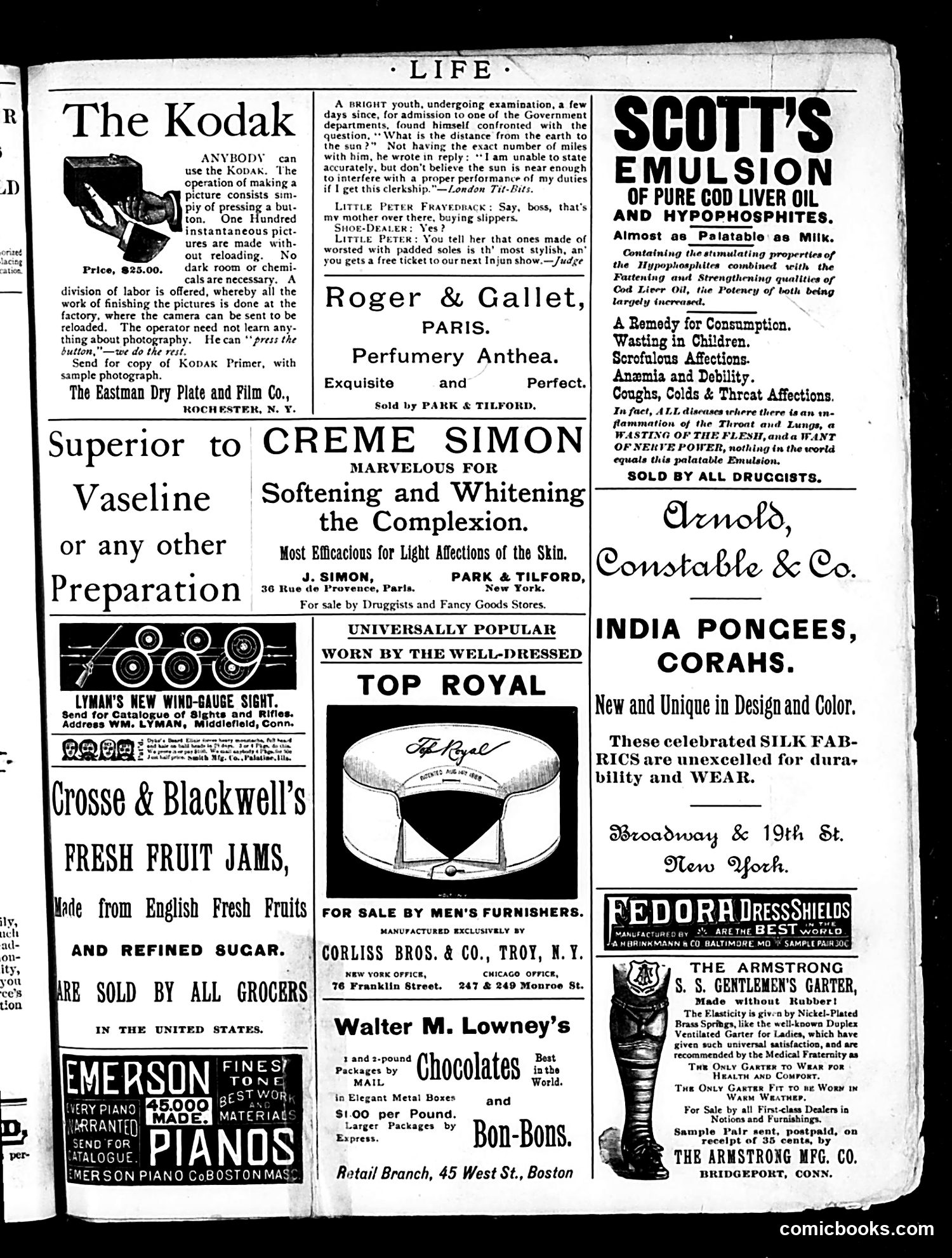 Life — March 14, 1889 — page 19 of 20