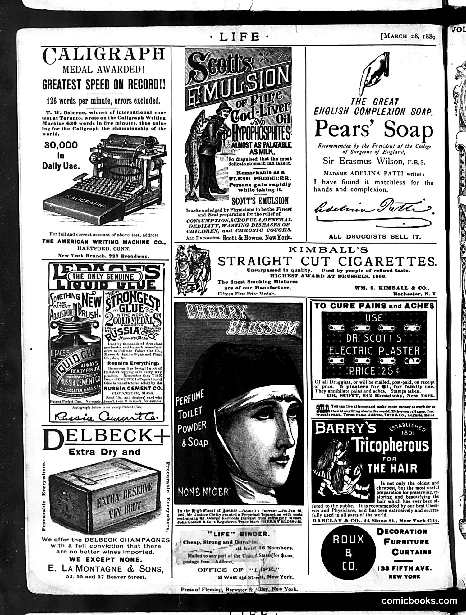 Life — March 28, 1889 — page 18 of 18