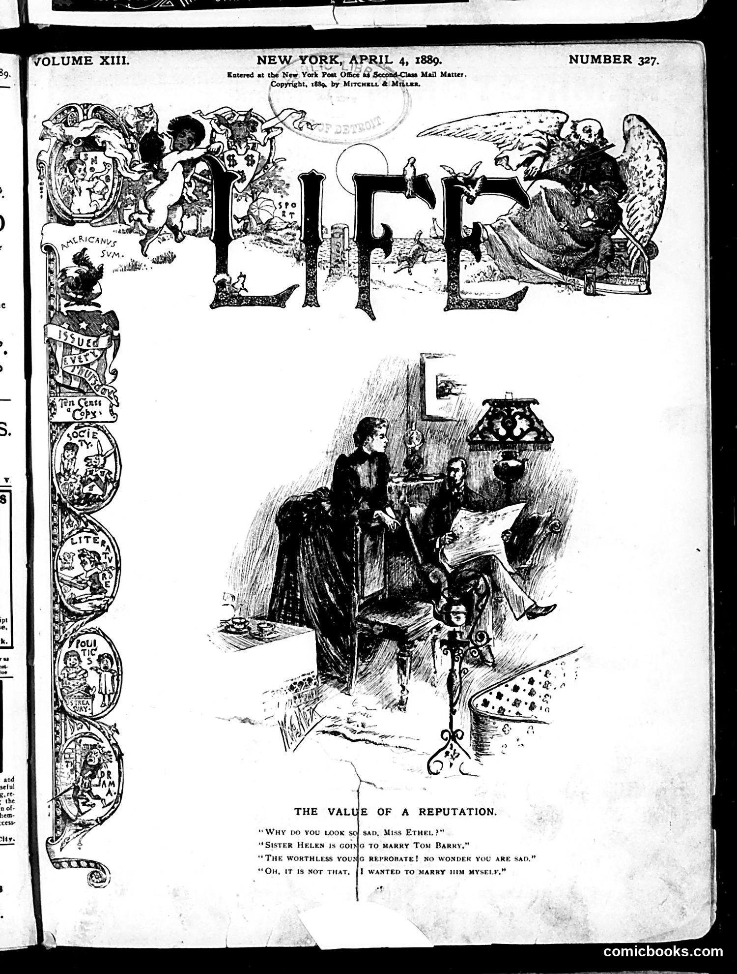 Life — April 4, 1889