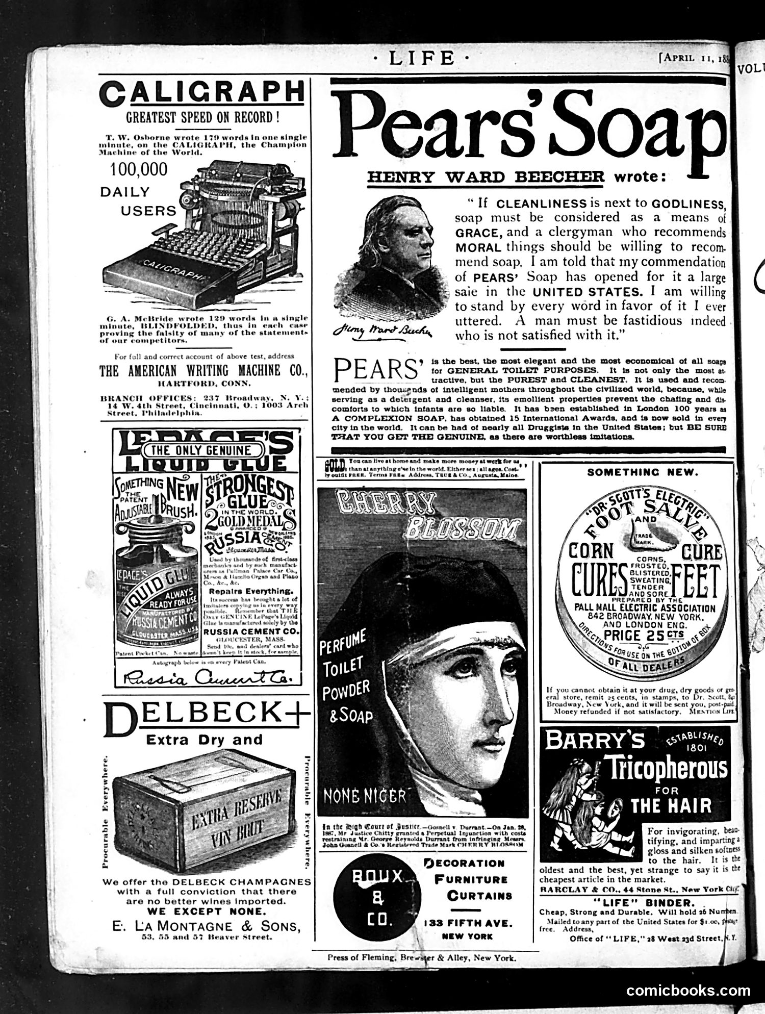 Life — April 11, 1889 — page 20 of 20