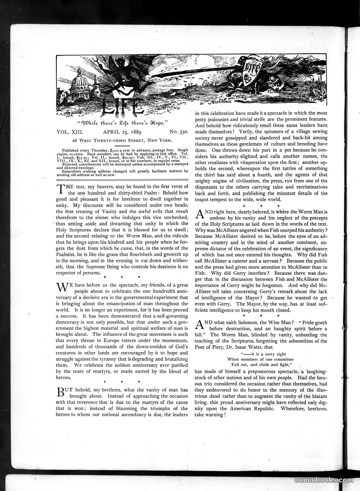 Life — April 25, 1889 — page 6 of 25