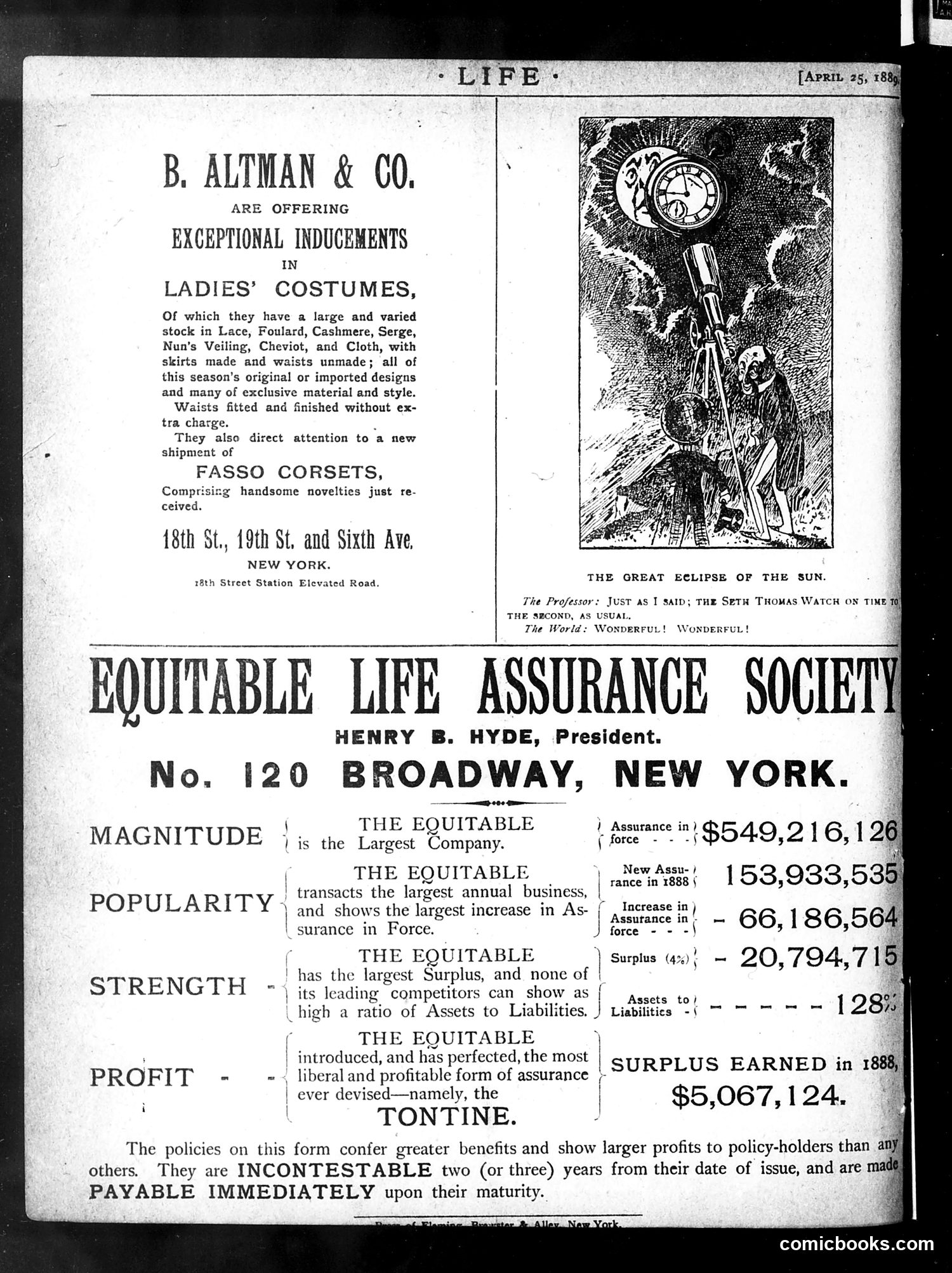 Life — April 25, 1889 — page 24 of 25