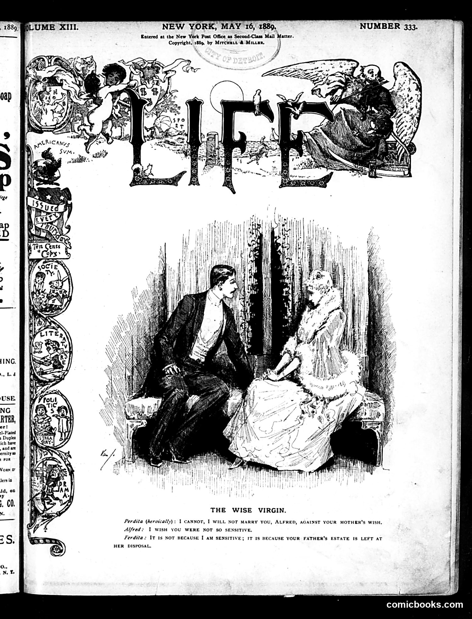Life — May 16, 1889