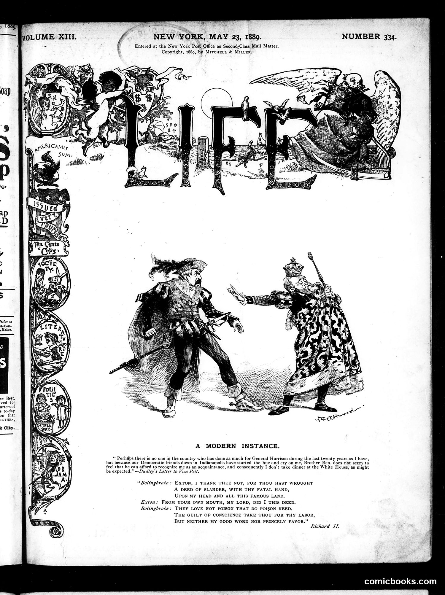 Life — May 23, 1889