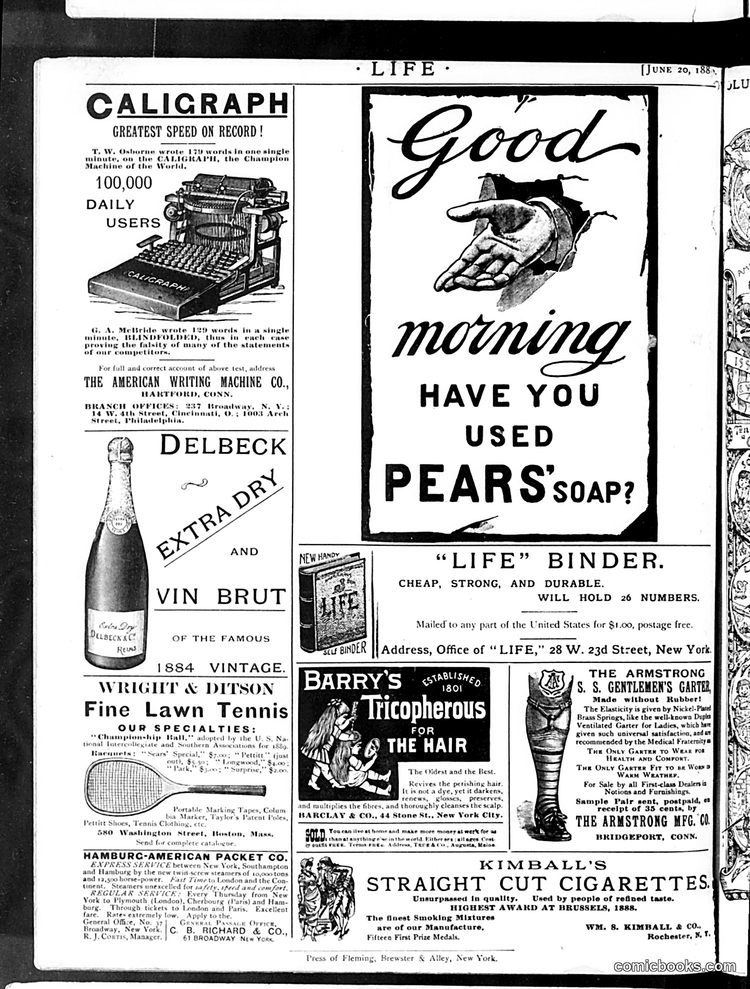Life — June 20, 1889 — page 18 of 18