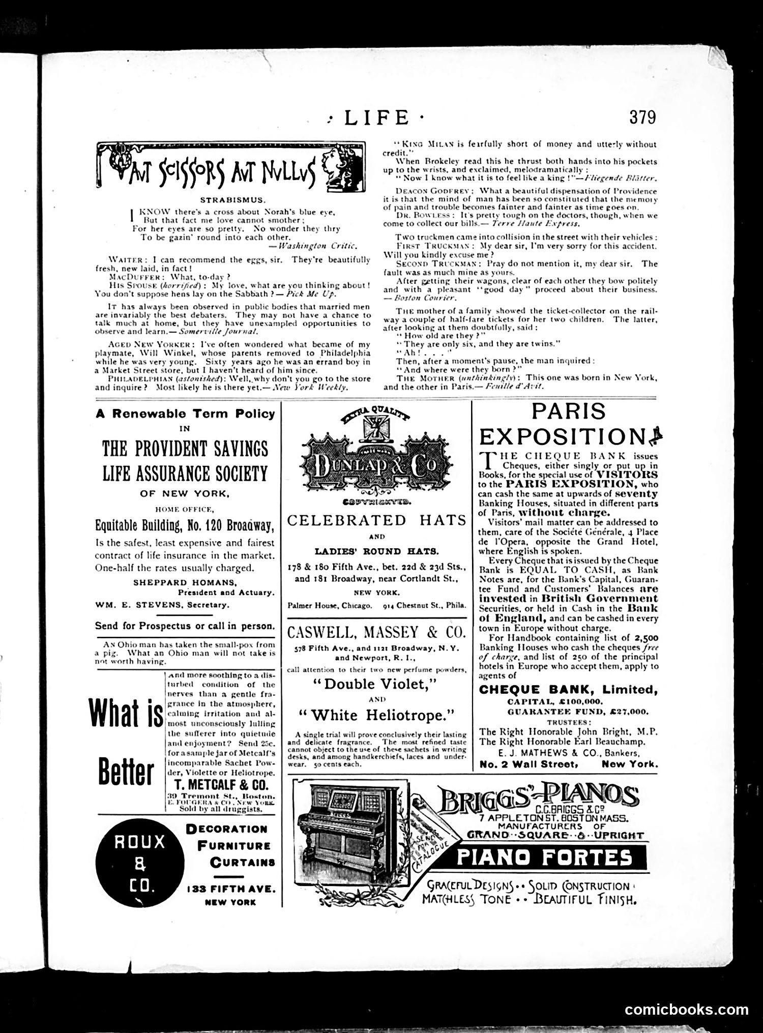 Life — June 27, 1889 — page 13 of 17