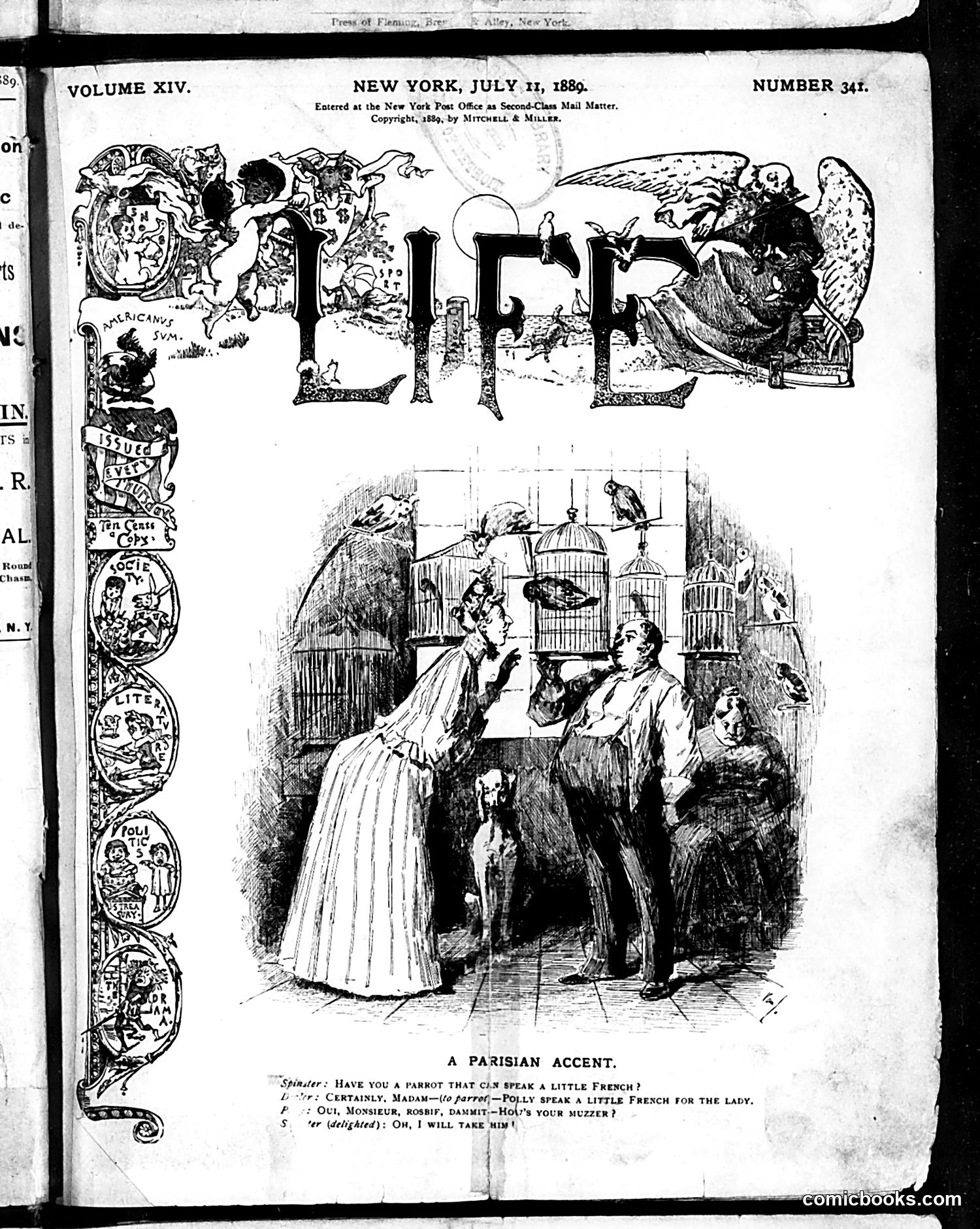 Life — July 11, 1889