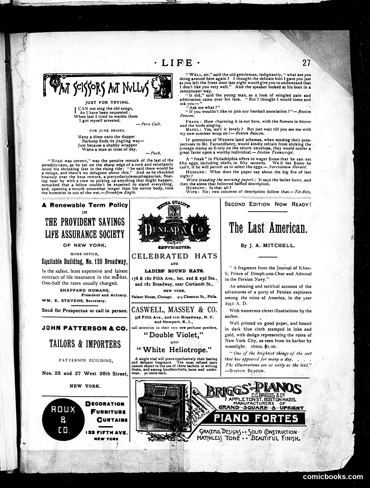 Life — July 11, 1889 — page 13 of 16