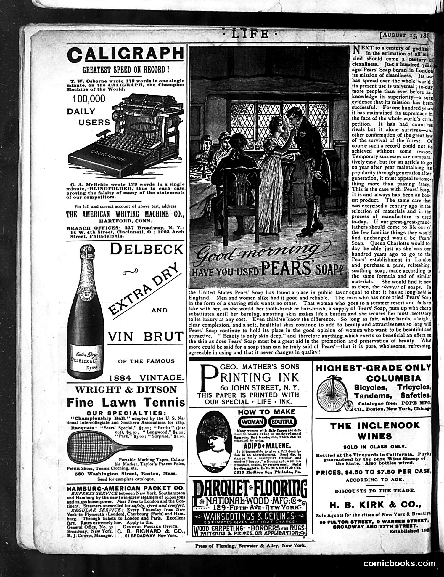 Life — August 15, 1889 — page 16 of 16
