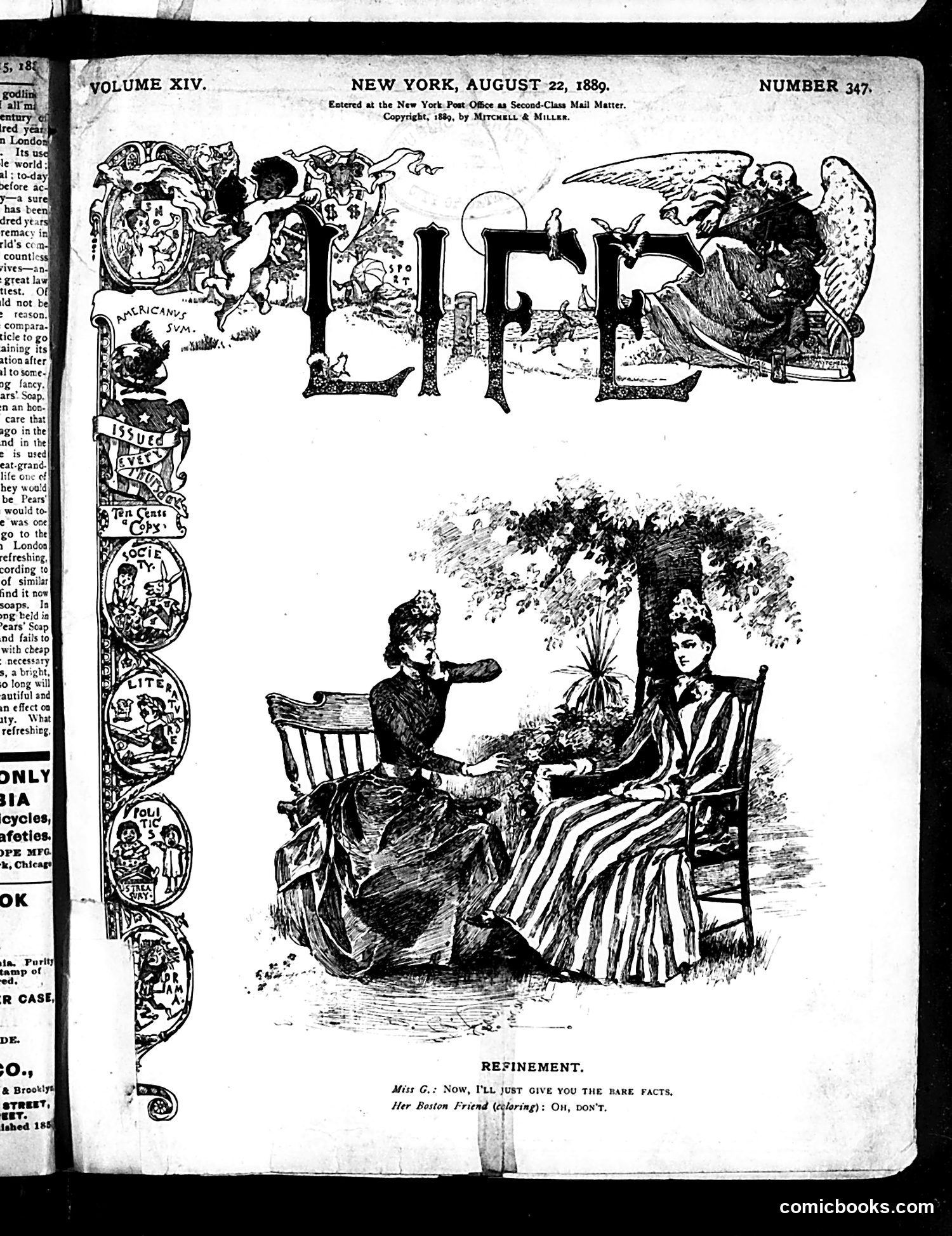 Life — August 22, 1889