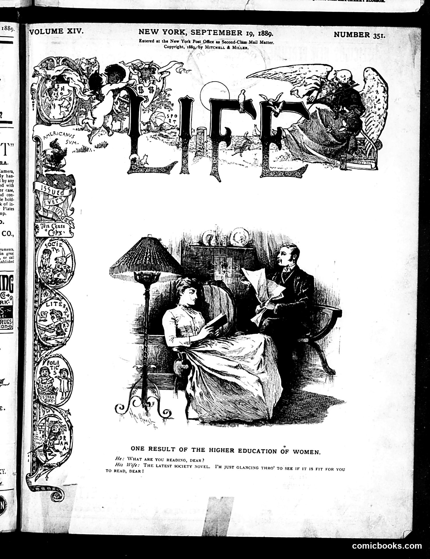 Life — September 19, 1889