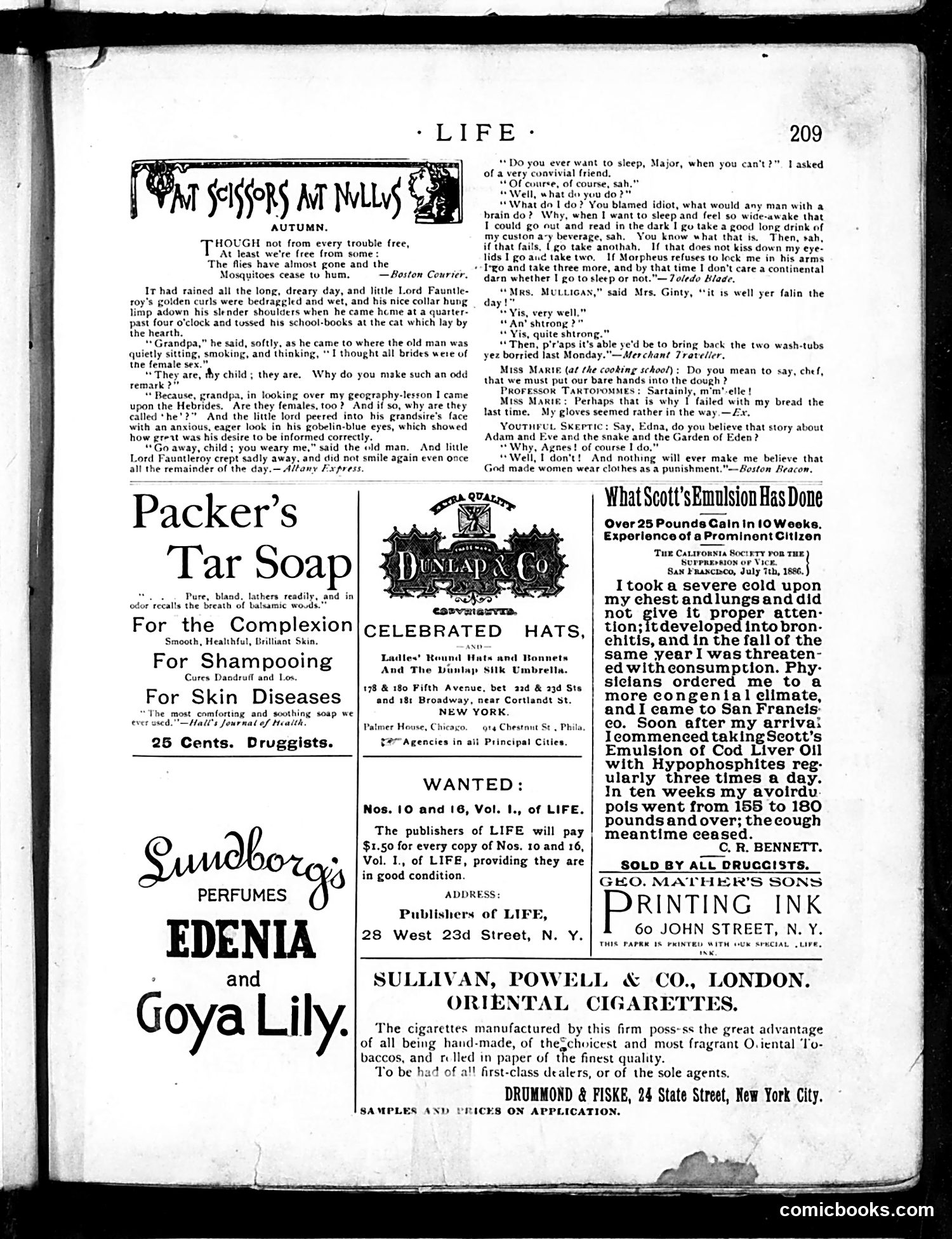 Life — October 10, 1889 — page 13 of 18