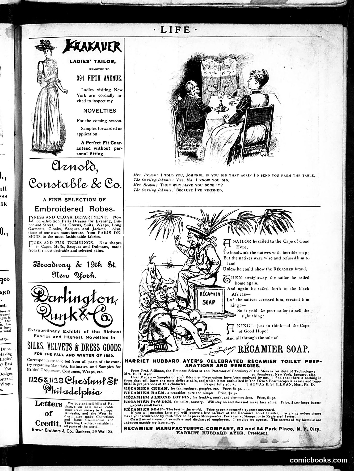 Life — October 10, 1889 — page 15 of 18
