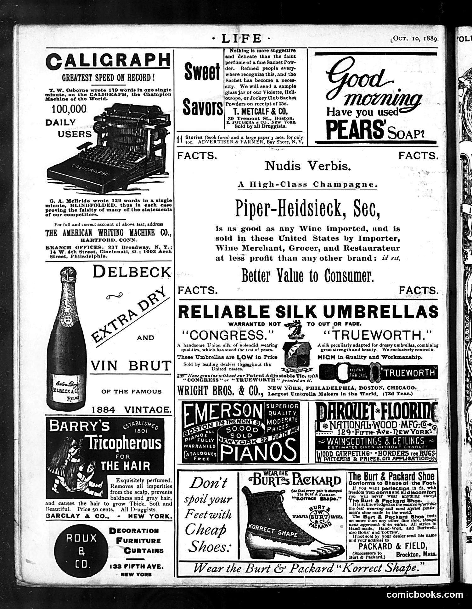 Life — October 10, 1889 — page 18 of 18