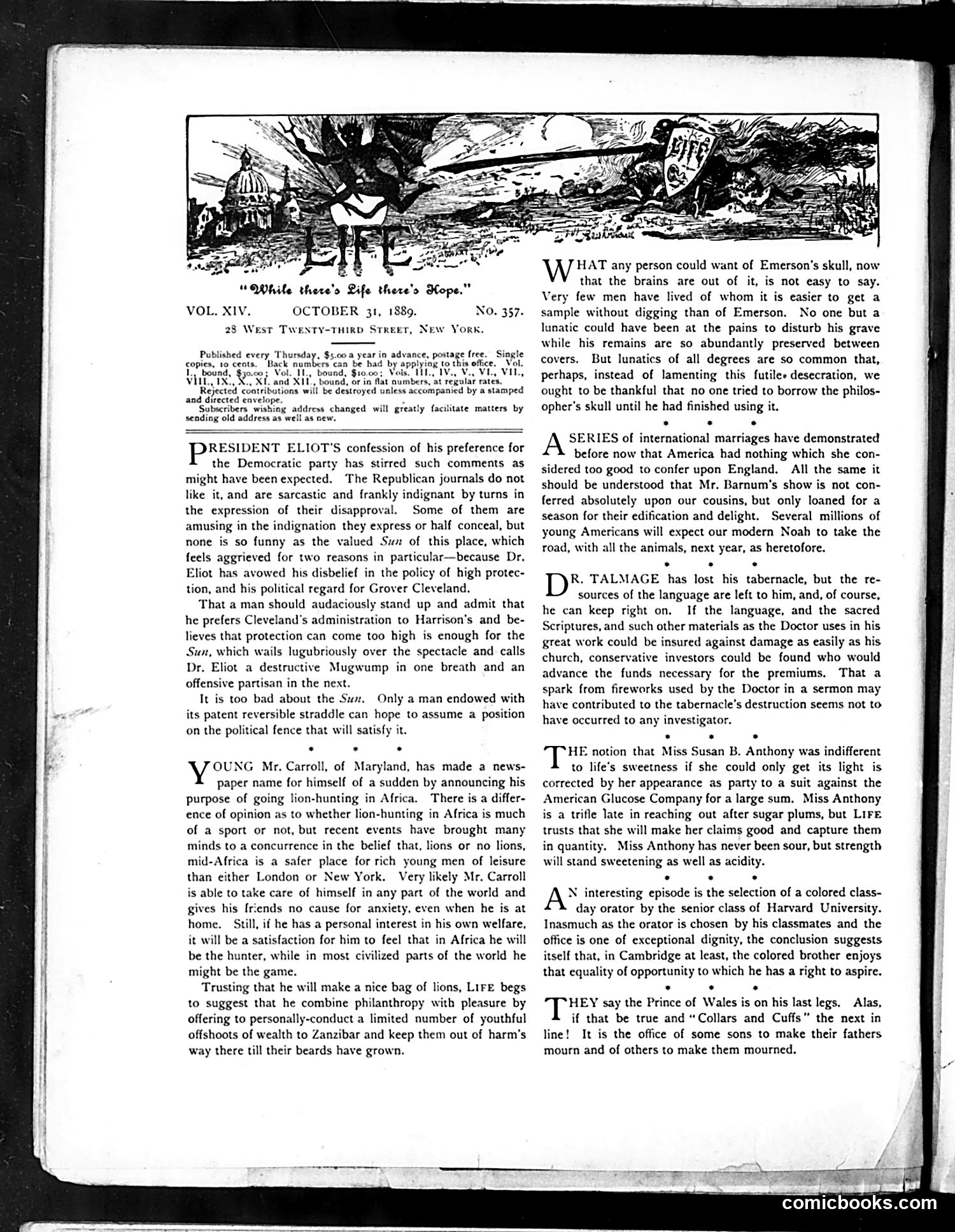Life — October 31, 1889 — page 4 of 18