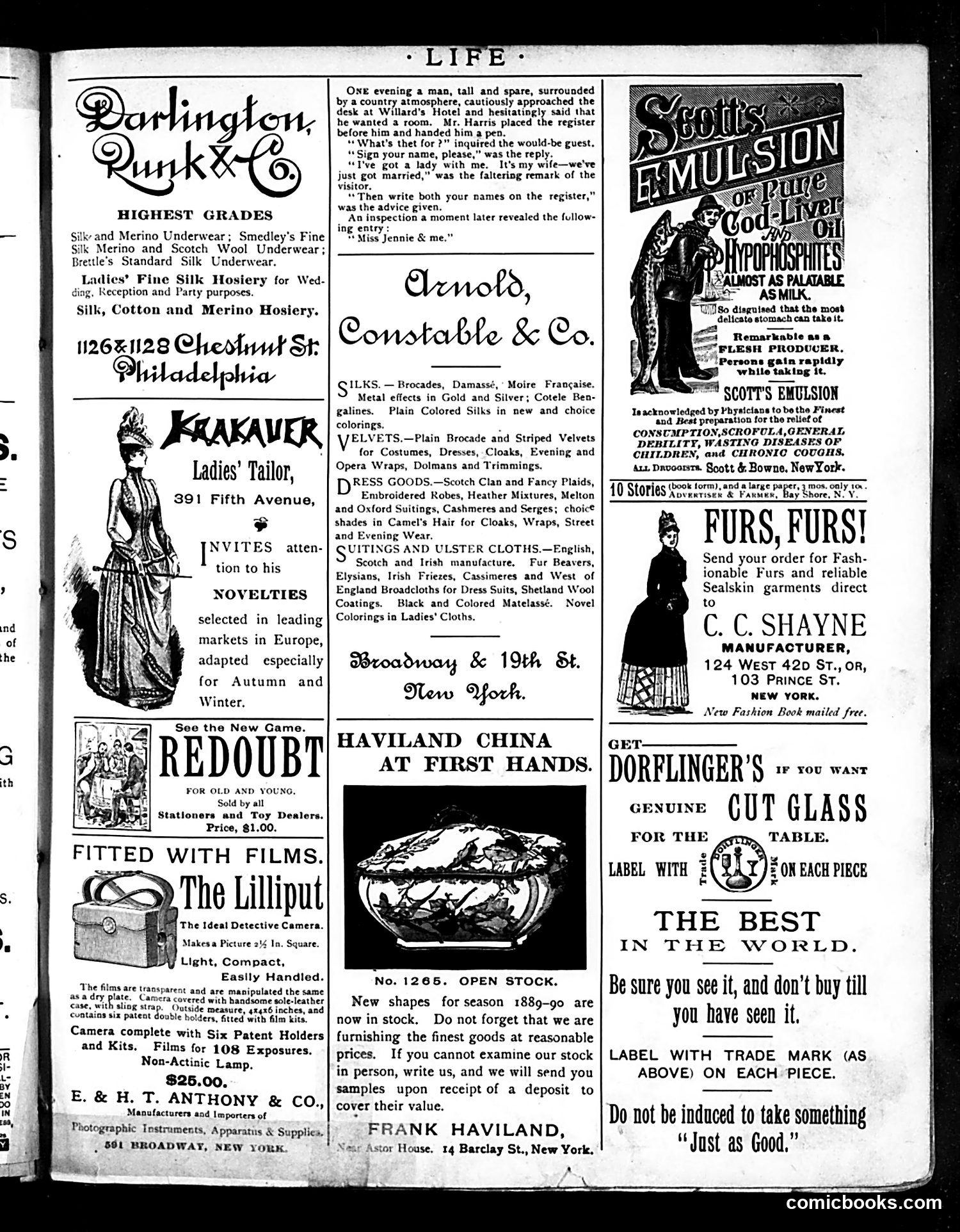 Life — October 31, 1889 — page 15 of 18